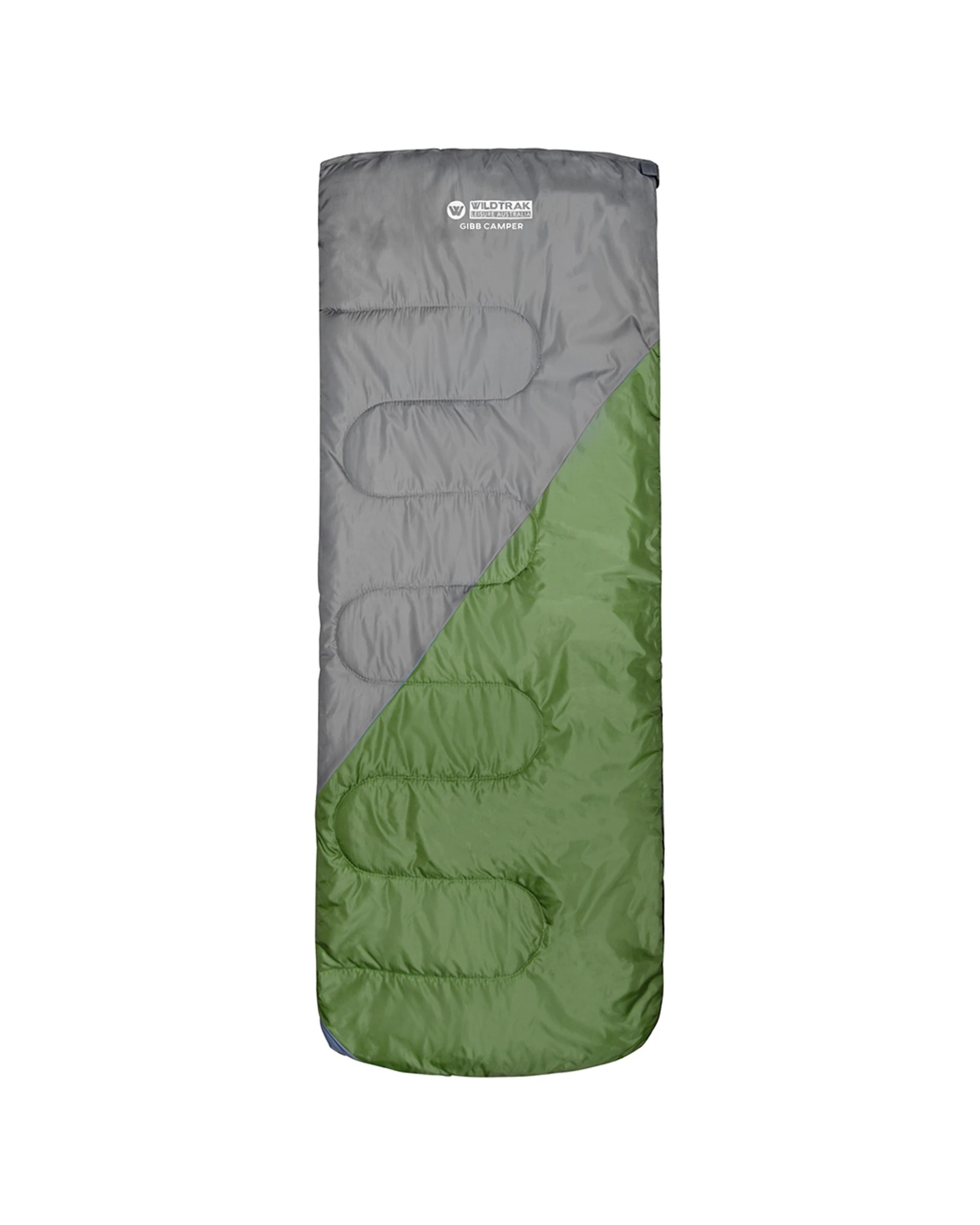 1 Wildtrak Gibb Camper Sleeping Bag Breathable Lining Hanging Loops - Multi, 1 of 3