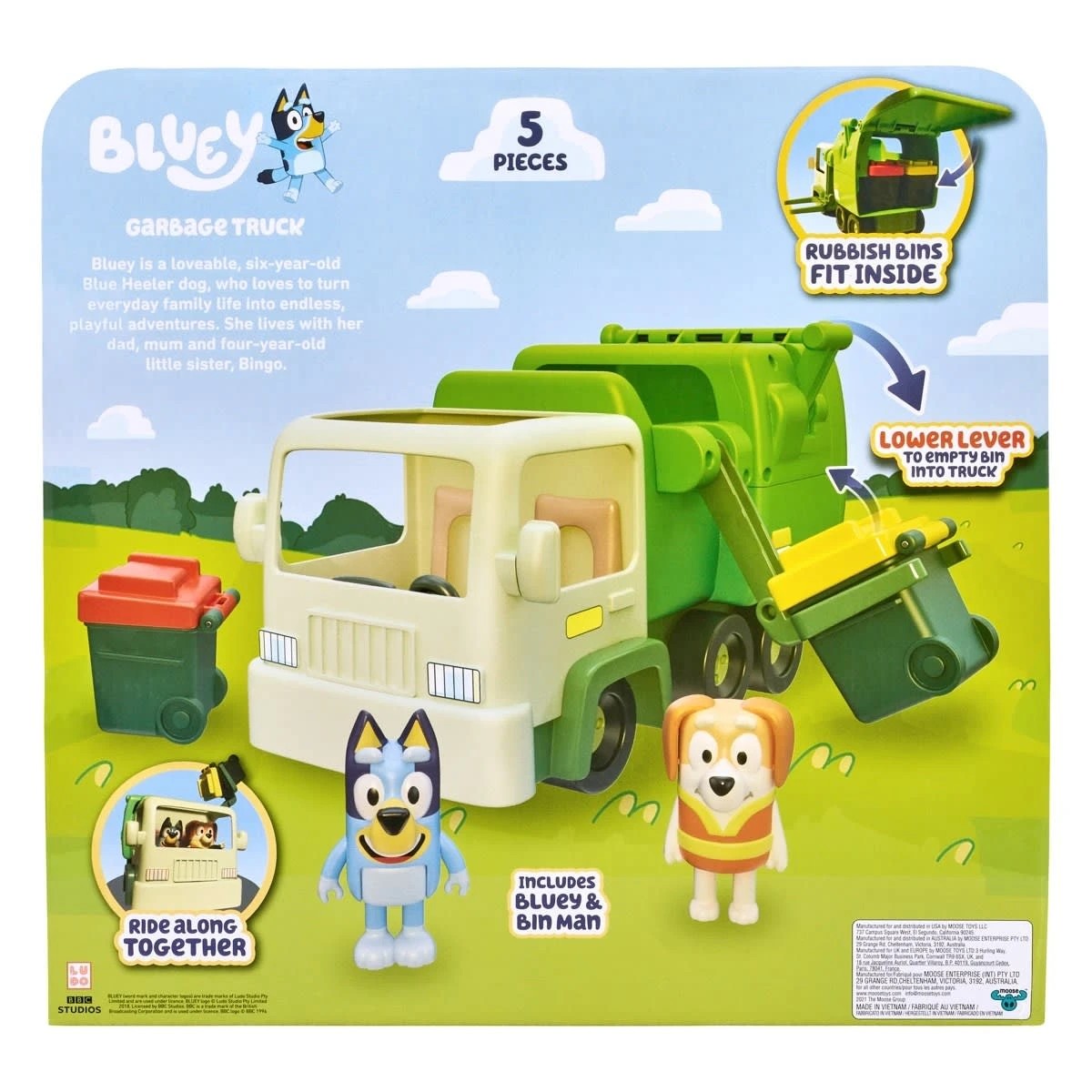 10 Bluey Garbage Truck Playset, 10 of 10