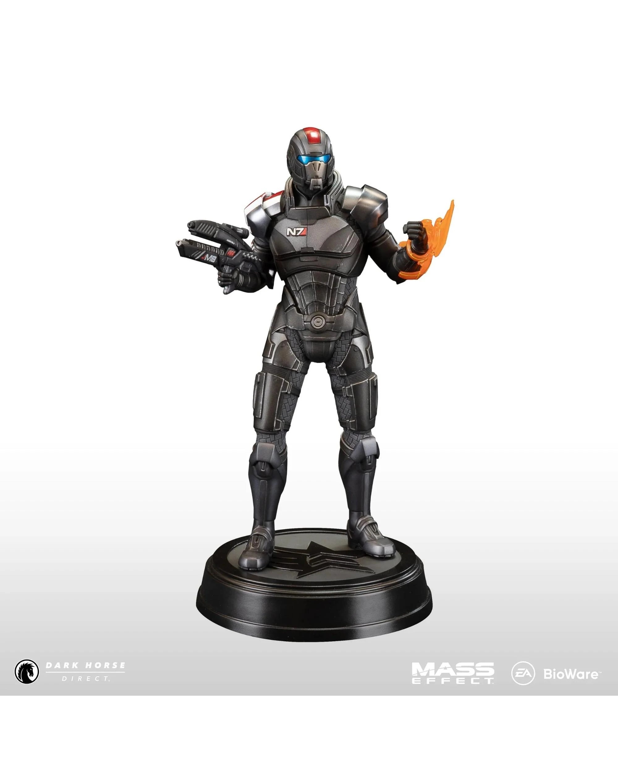 6 Dark Horse Mass Effect Commander John Shepard PVC Figure, 6 of 10