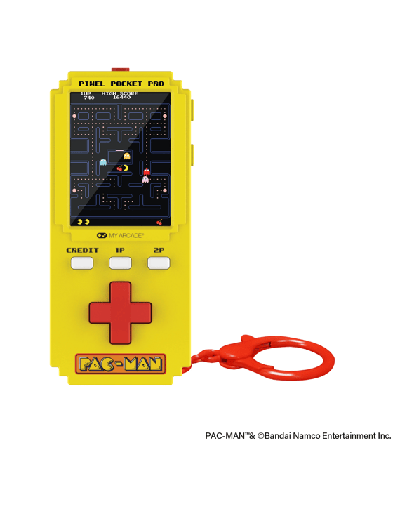 PAC-MAN PAC - MAN Pixel Pocket Pro - DGUNL - 7130 - Yellow