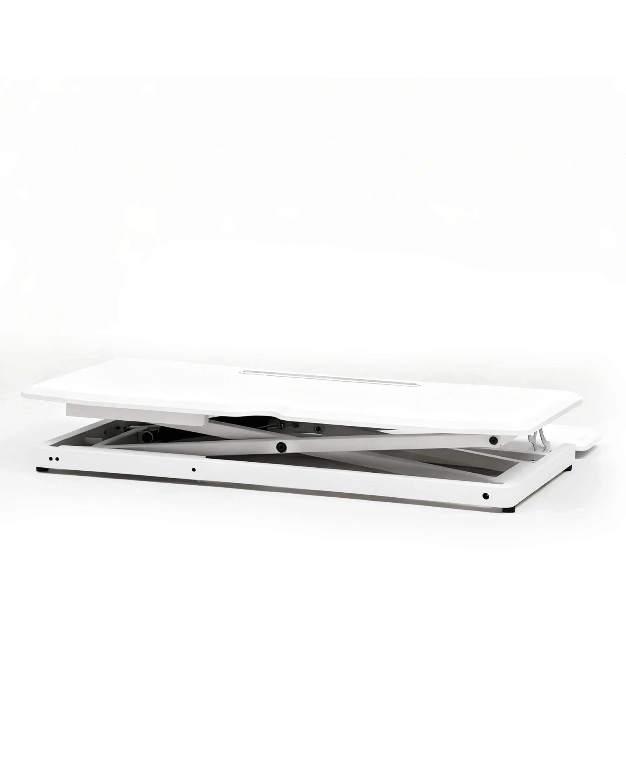8 Advwin Sit Stand Desk Riser Height Adjustable w/Keyboard Tray, 8 of 10