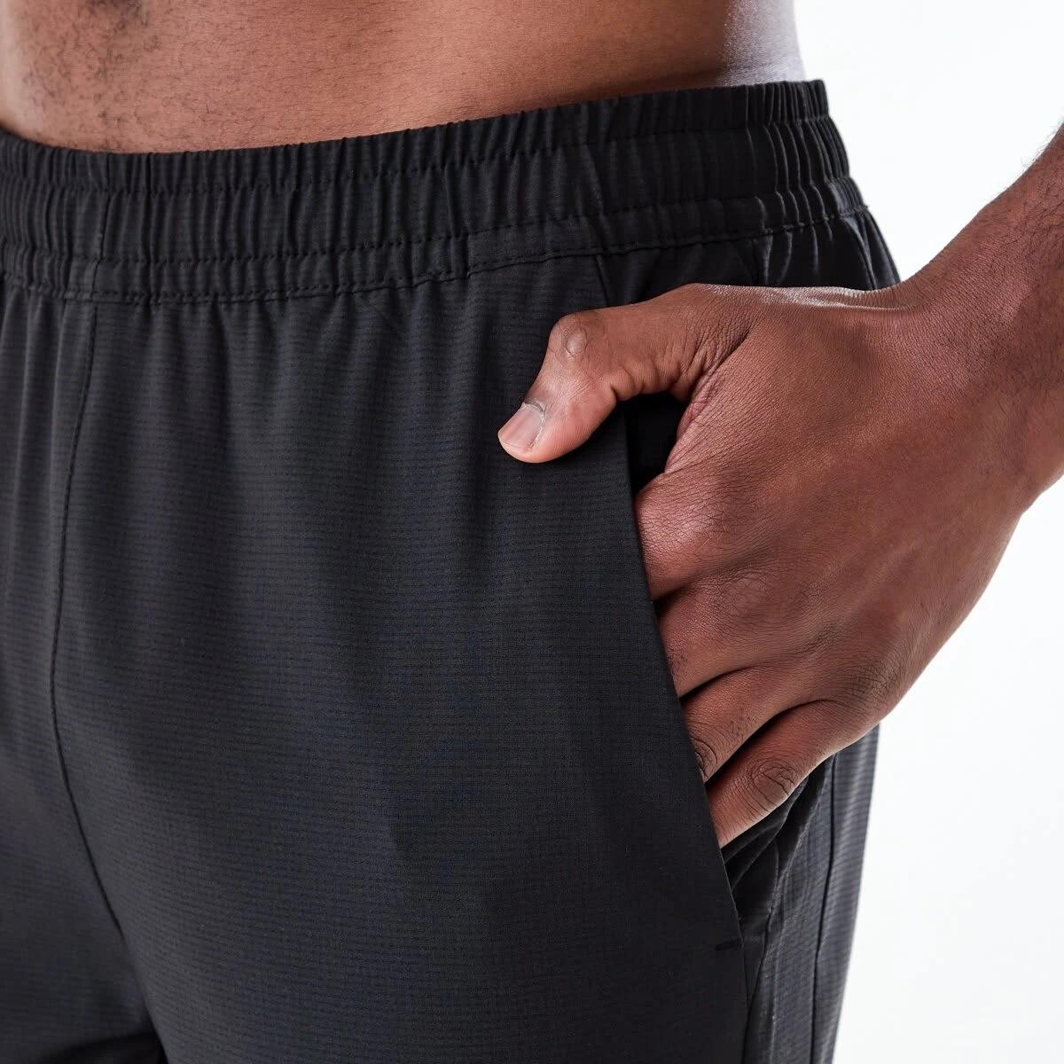 5 Active Mens Stretch Woven Joggers BLACK, 5 of 7