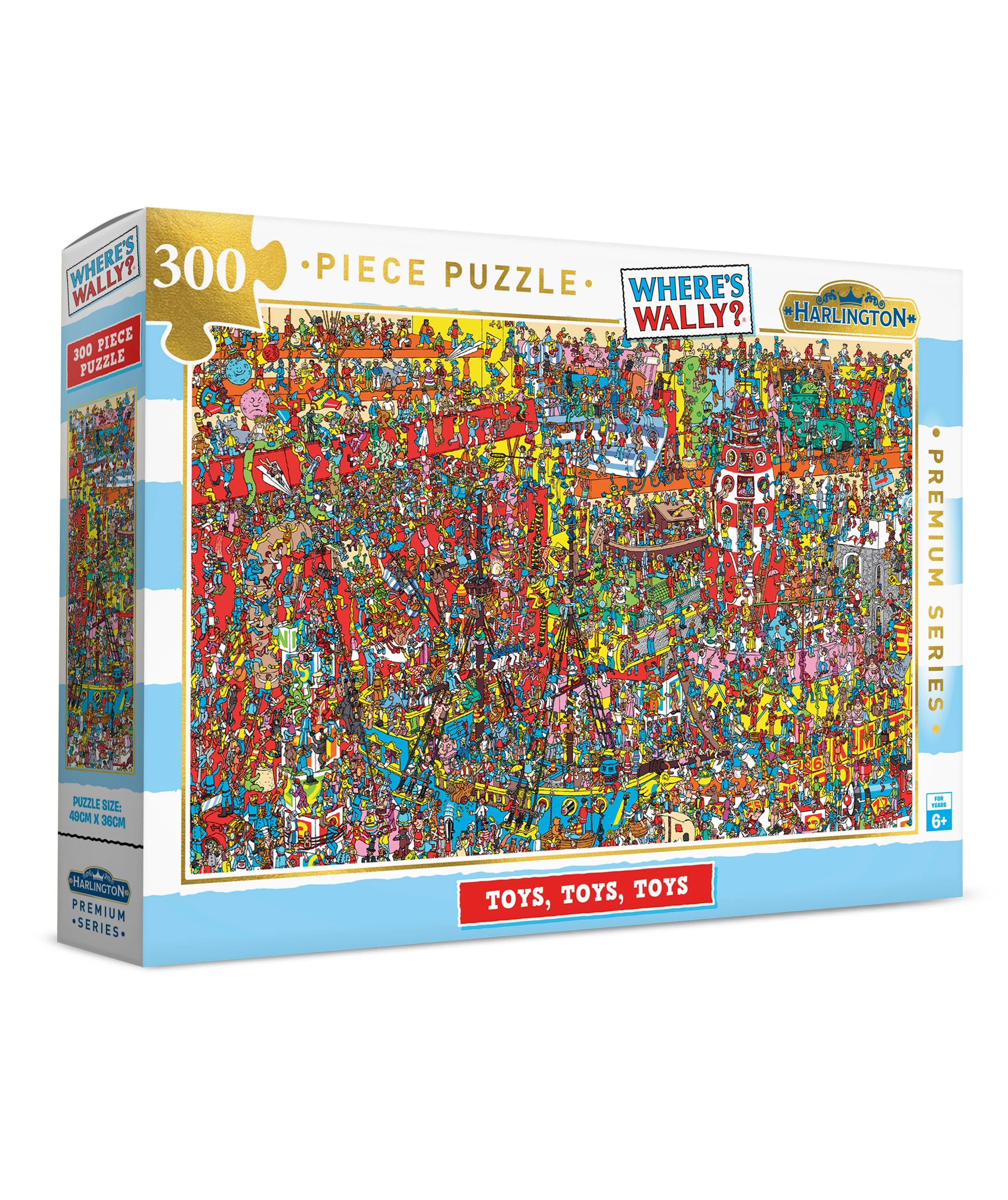 3 Licensed Harlington Premium Kids 300 Piece Jigsaw Puzzle - Assorted - Multi, 3 of 7
