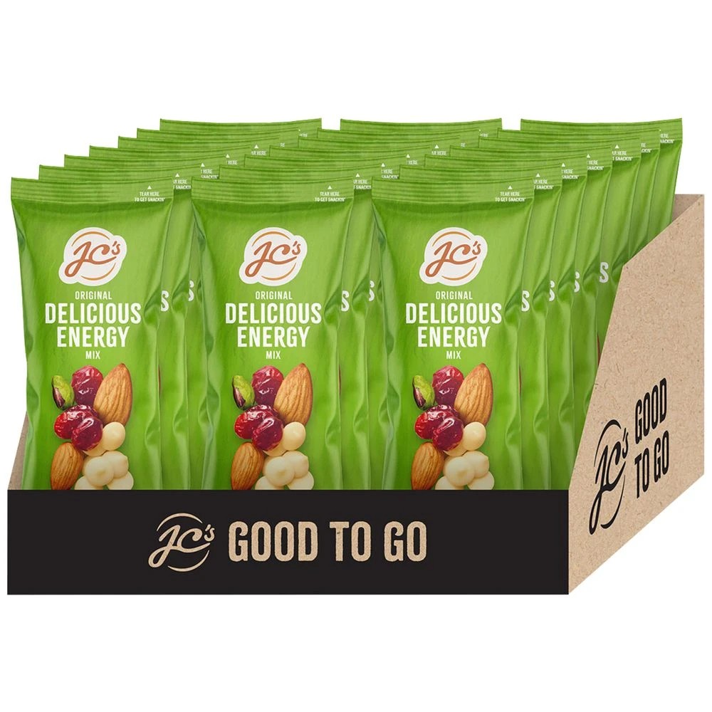 1 J.C.'s Original Delicious Energy Mix 35g CTN21, 1 of 1