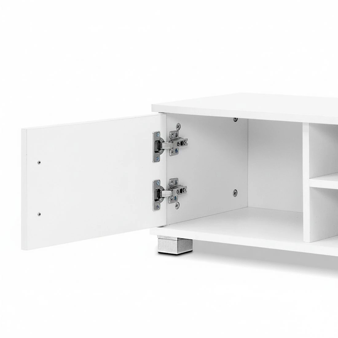 6 Artiss Entertainment Unit TV Cabinet 120cm Dylan - White, 6 of 8