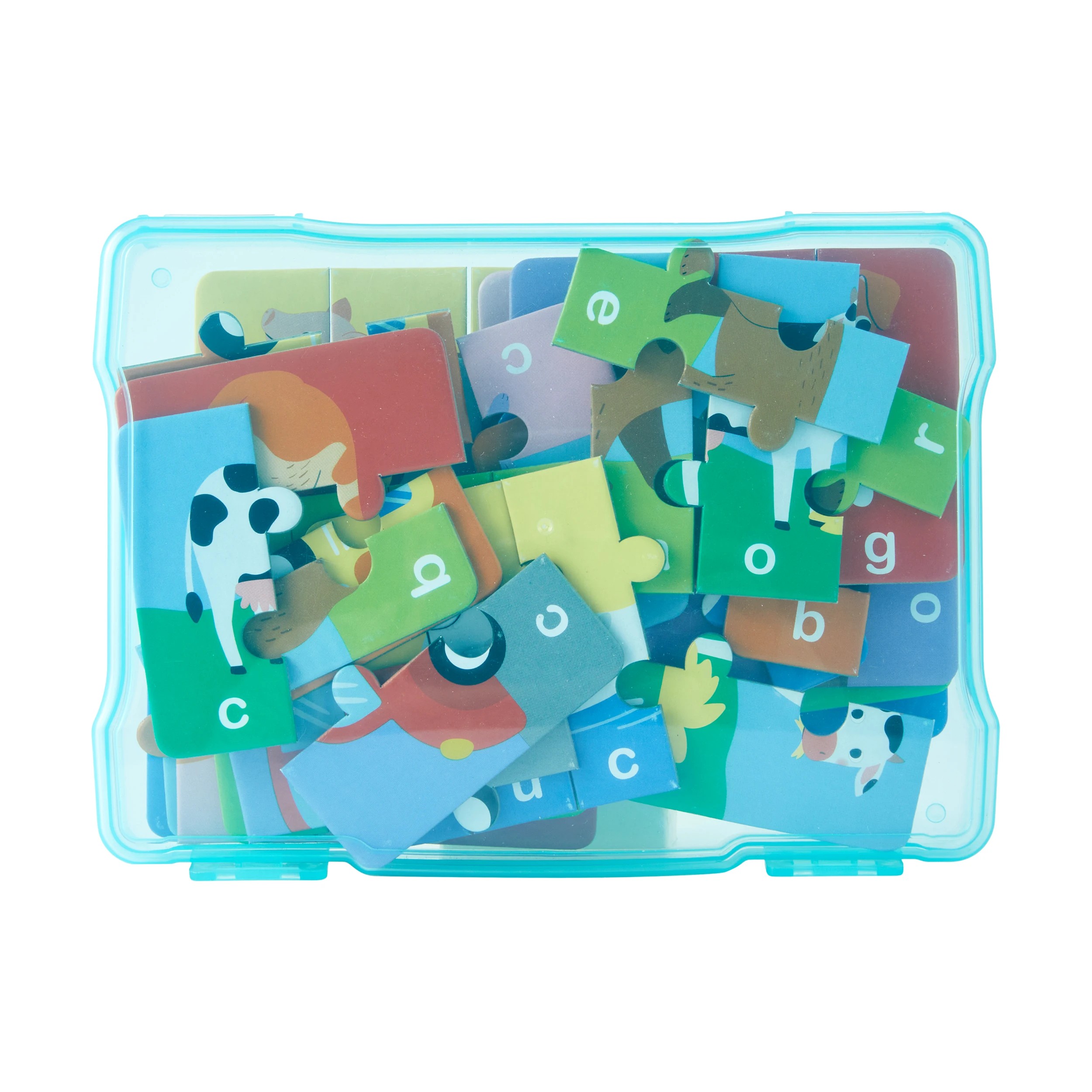 4 52 Piece Spelling Puzzles Matching Game, 4 of 5