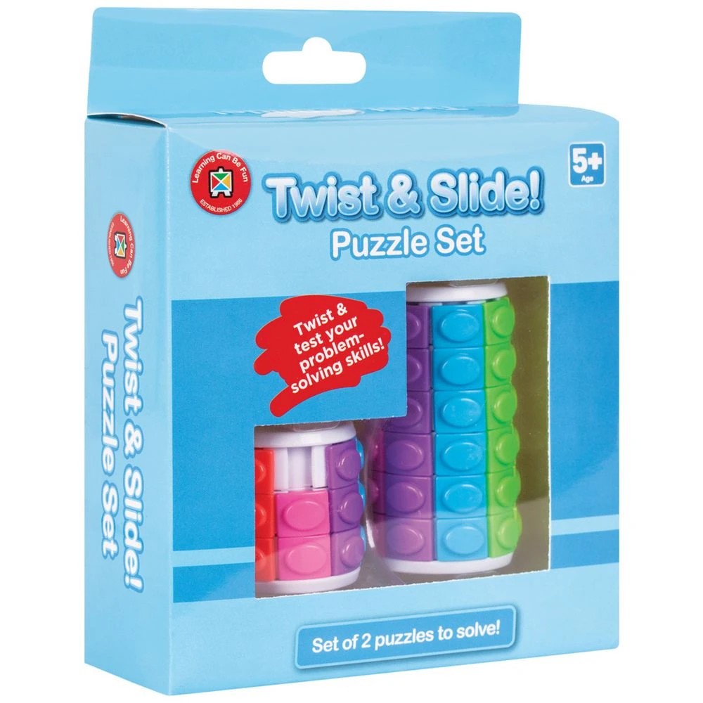 3 Learning Can Be Fun Twist and Slide Puzzle Set, 3 of 4
