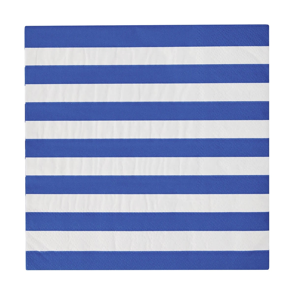 1 50 Pack Blue Stripe Napkins, 1 of 3