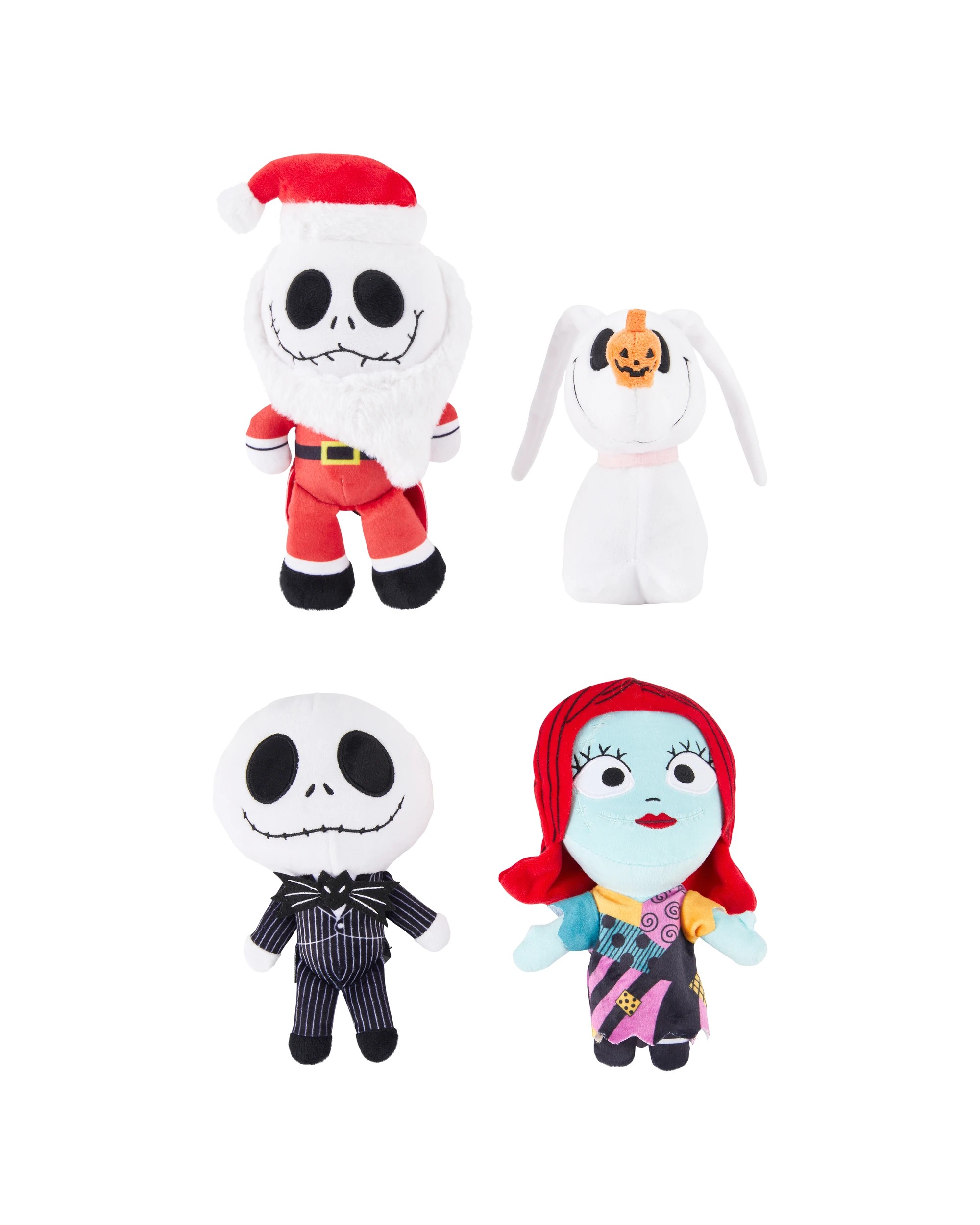 2 2 Pack Disney Tim Burton's The Nightmare Before Christmas Pet Toys Plush - Assorted, 2 of 3