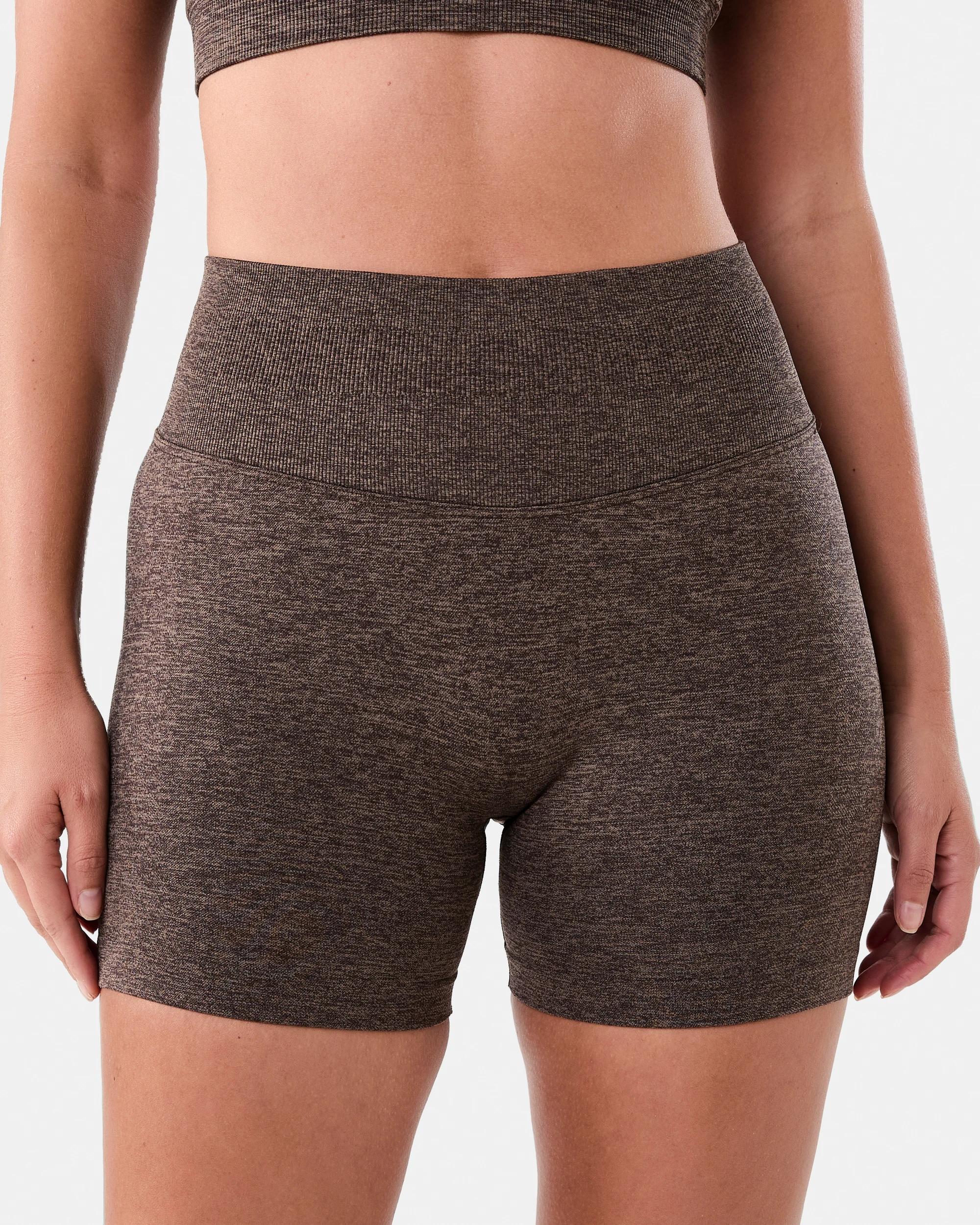1 Active Womens Lift and Form Bike Shorts Drk Espres, 1 of 6