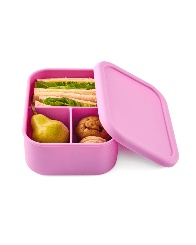Lilac Silicone Bento Lunch