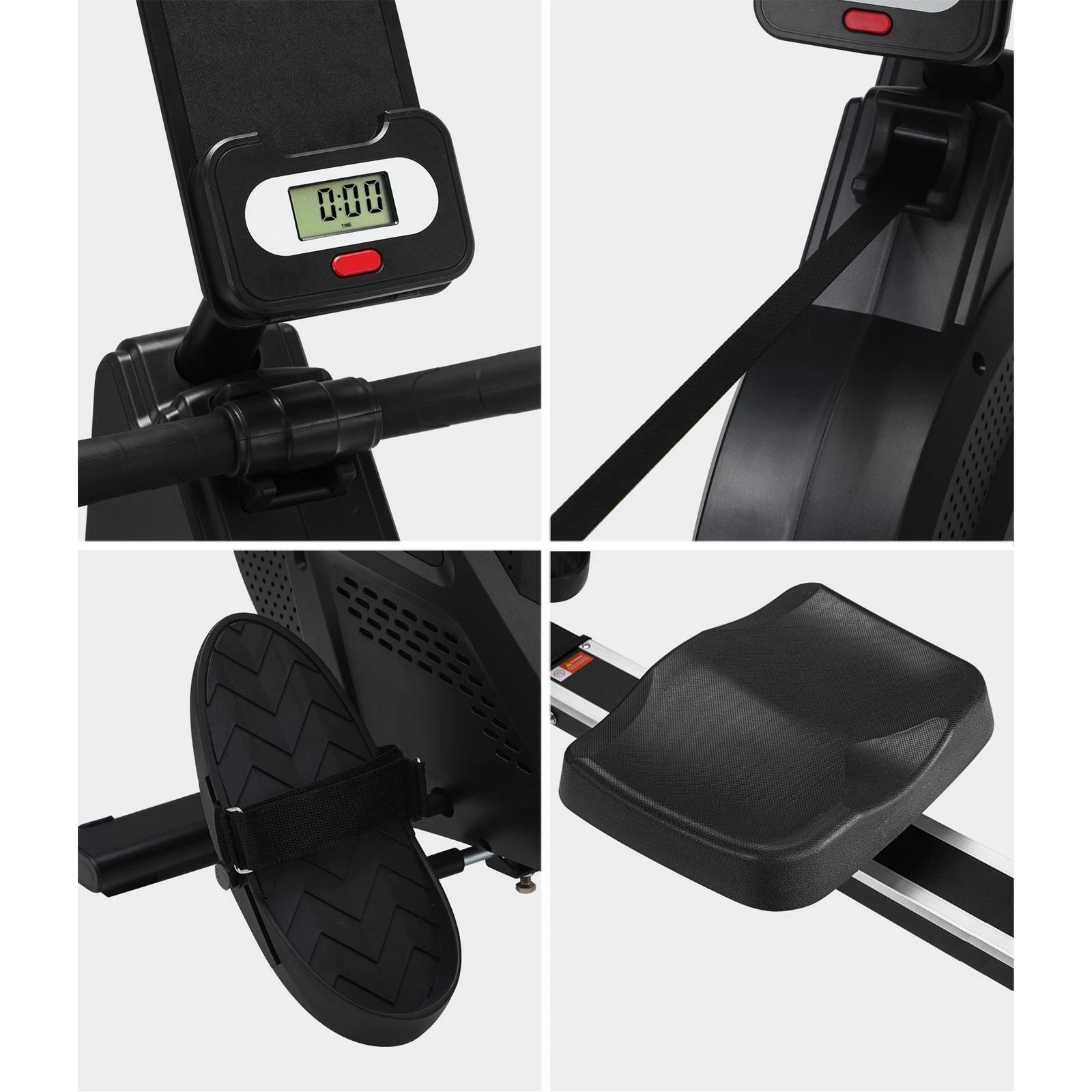5 Finex Rowing Machine - Black, 5 of 10