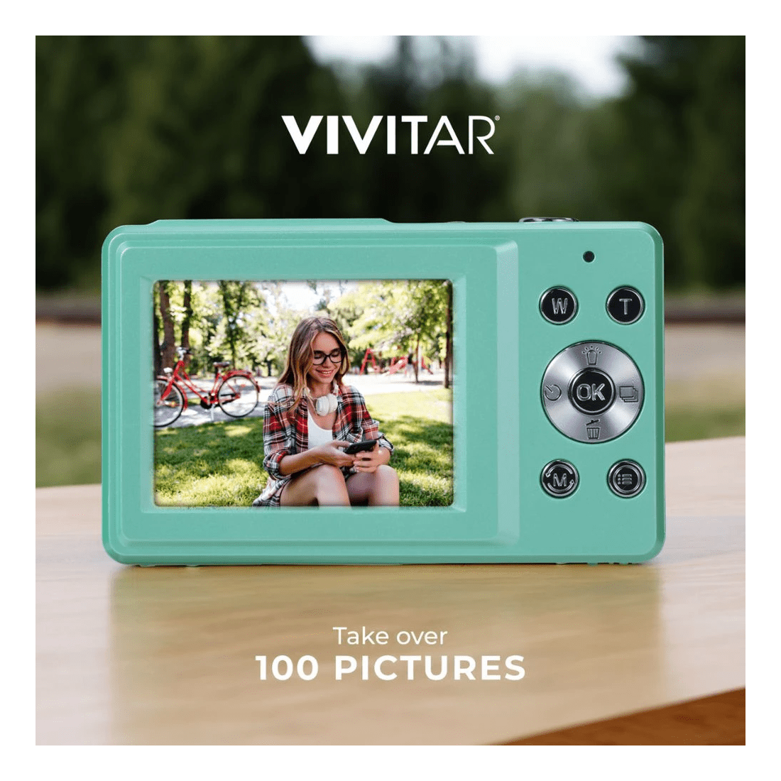 8 Vivitar PopSnap Digital Camera Green, 8 of 10