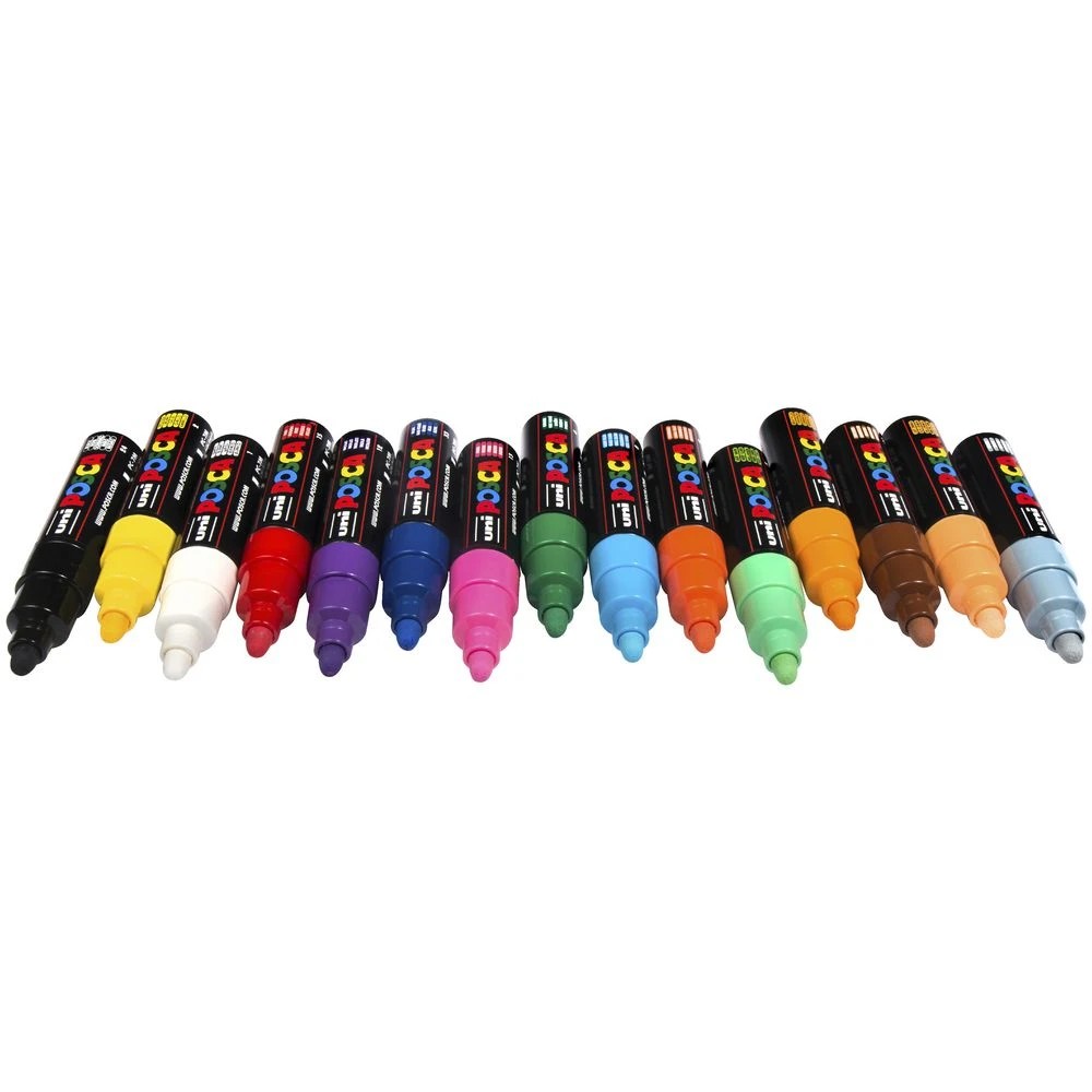 3 POSCA PC 7M Paint Marker Yellow, 3 of 9