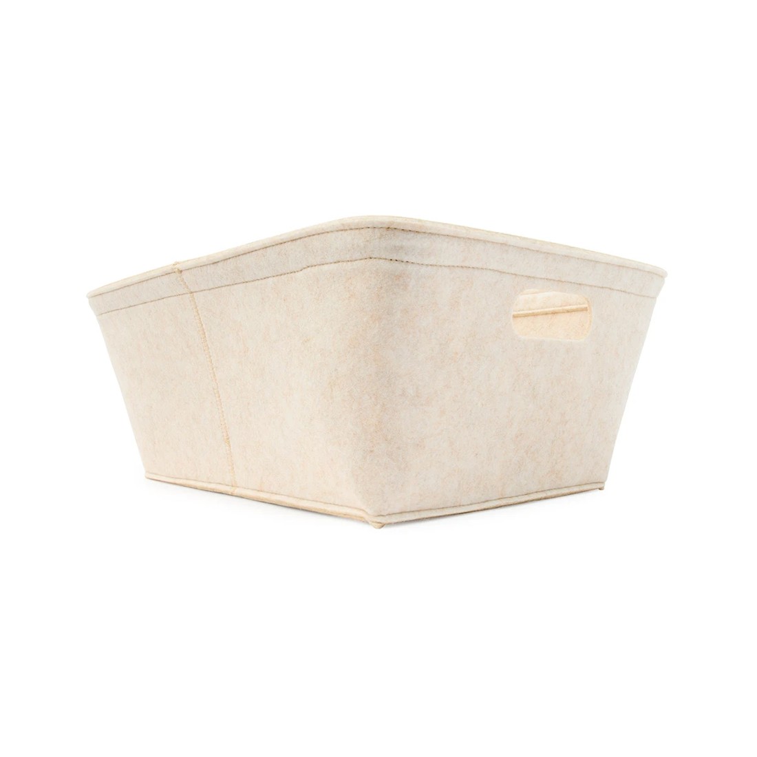 5 Felt Tub - Small, Beige, 5 of 10