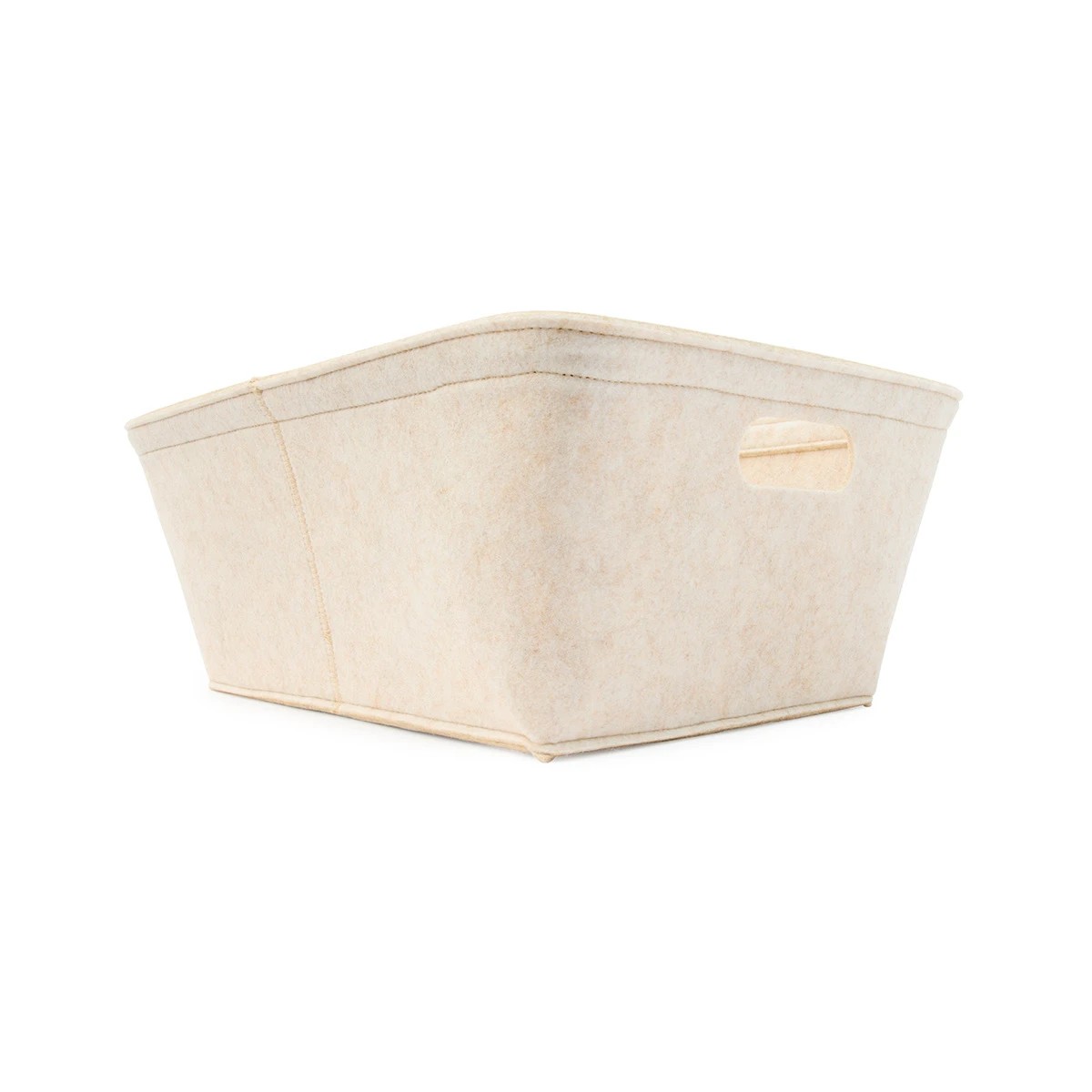 5 Felt Tub - Small, Beige, 5 of 10