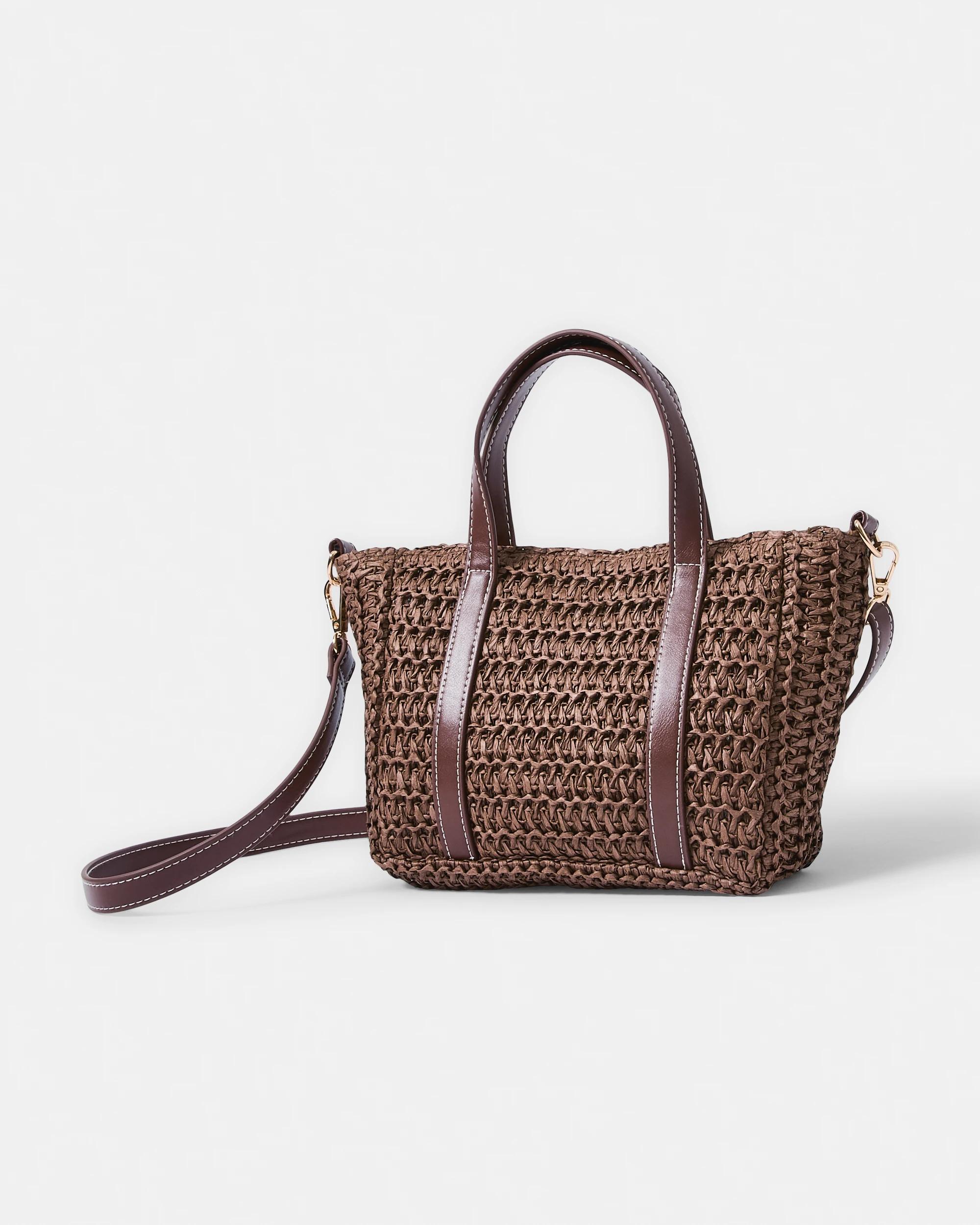 2 Mini Tote Bag Chocolate, 2 of 8