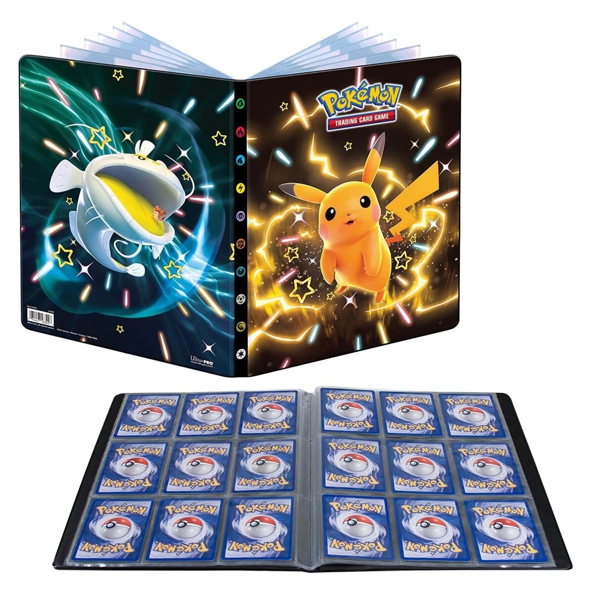 8 Pokemon Trading Card Game Ultra Pro's 9-Pocket Portfolio - Assorted, 8 of 10