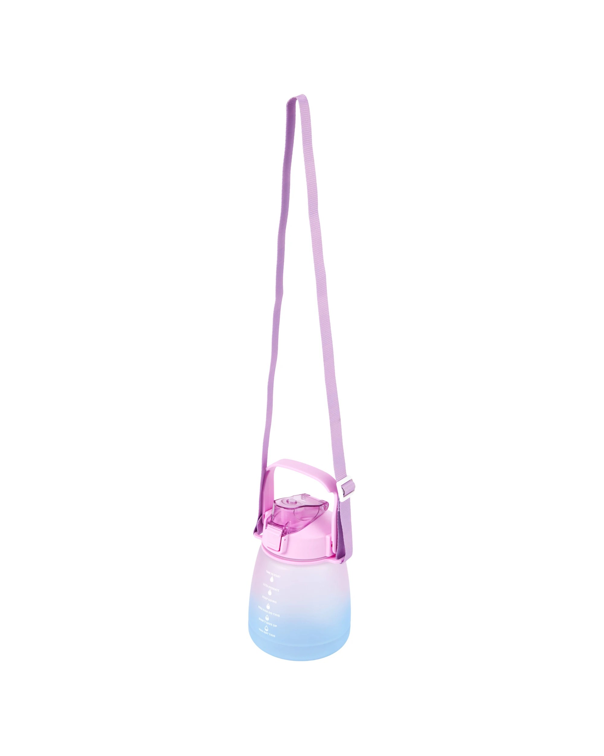 3 1.1L Pink Intake Drink Bottle with Handle, 3 of 6