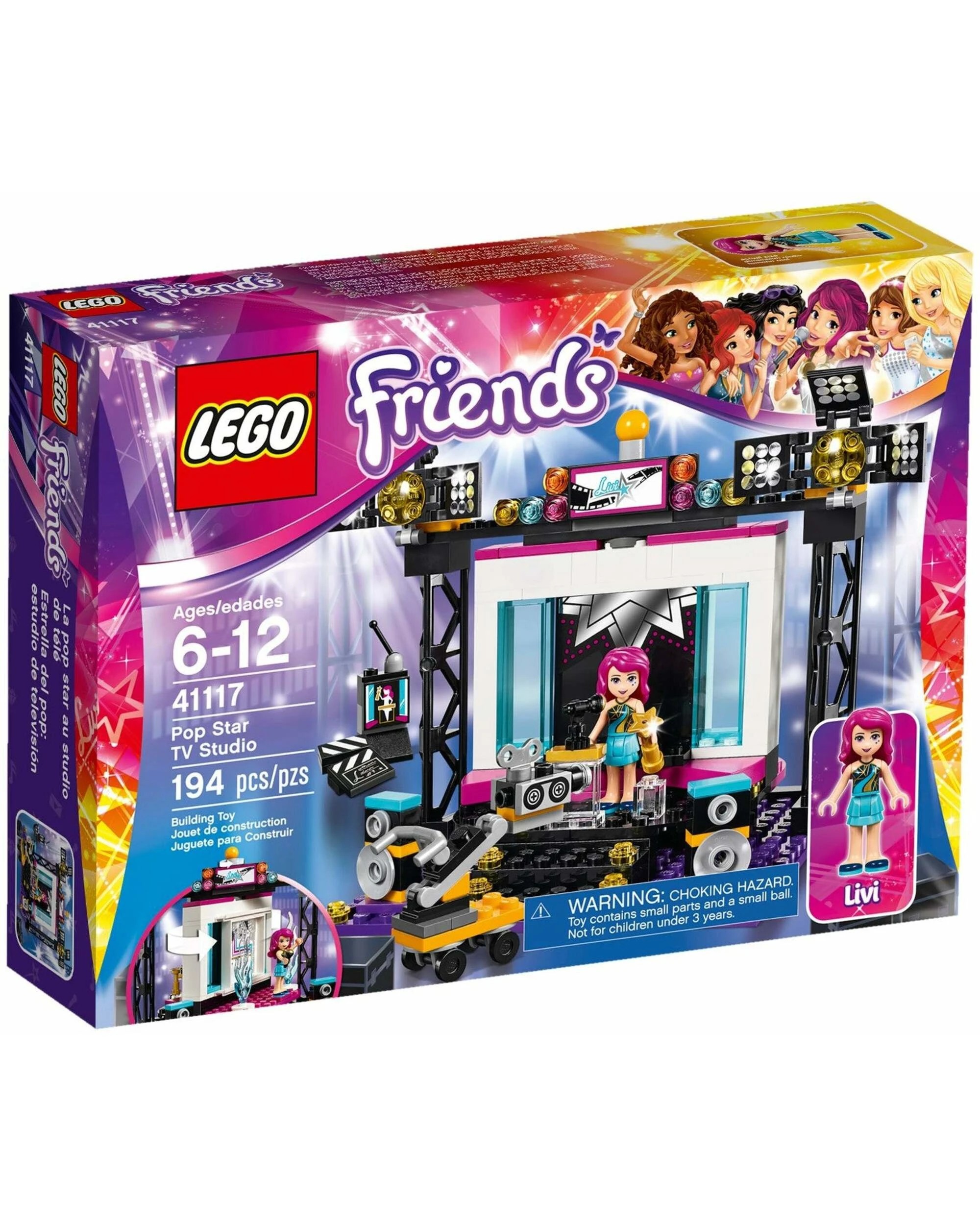 1 LEGO 41117 Friends Series Pop Star TV Studio, 1 of 5