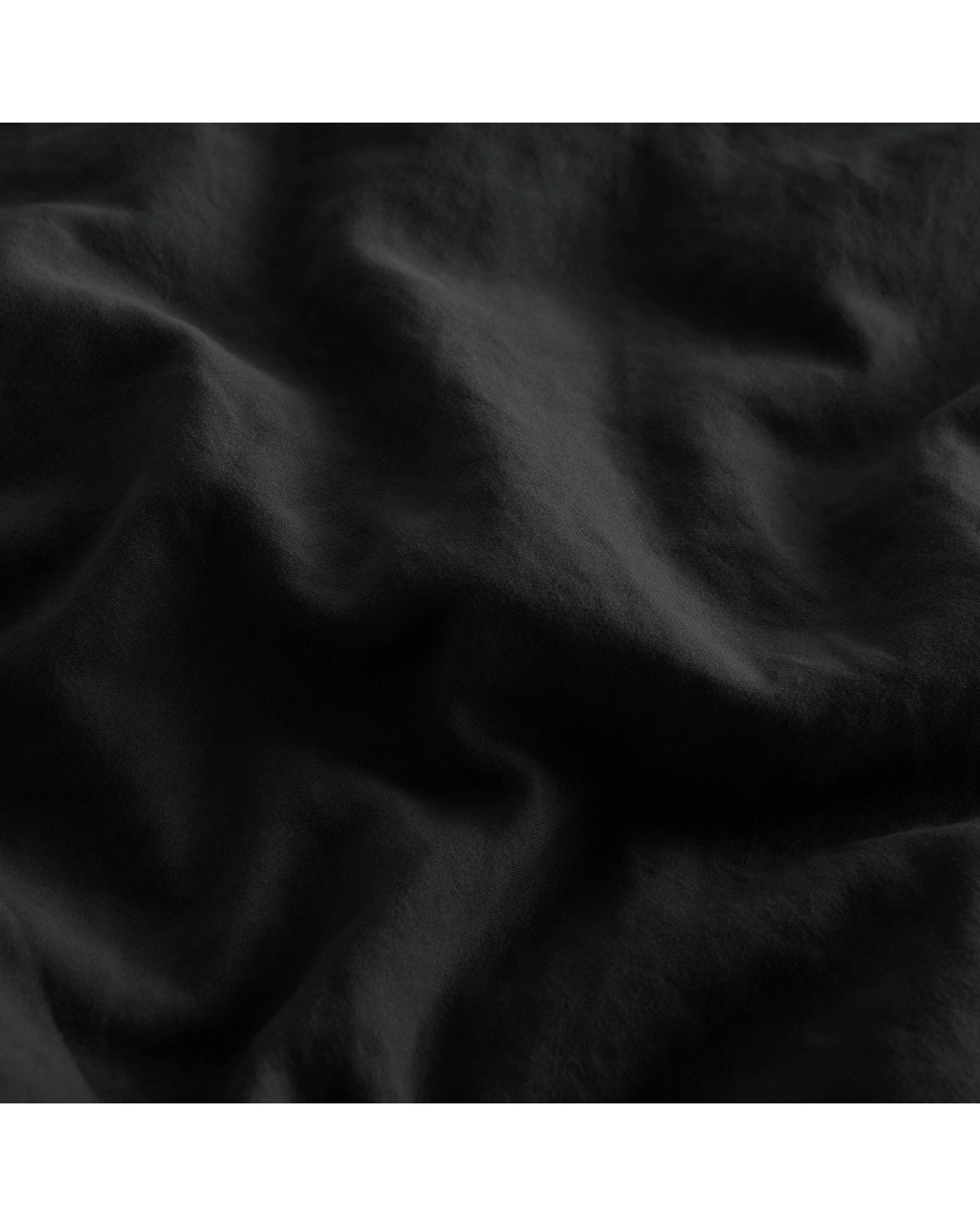 6 Dreamaker Superfine Washed Microfibre Quilt Cover Set - King Single Bed - Black, 6 of 7