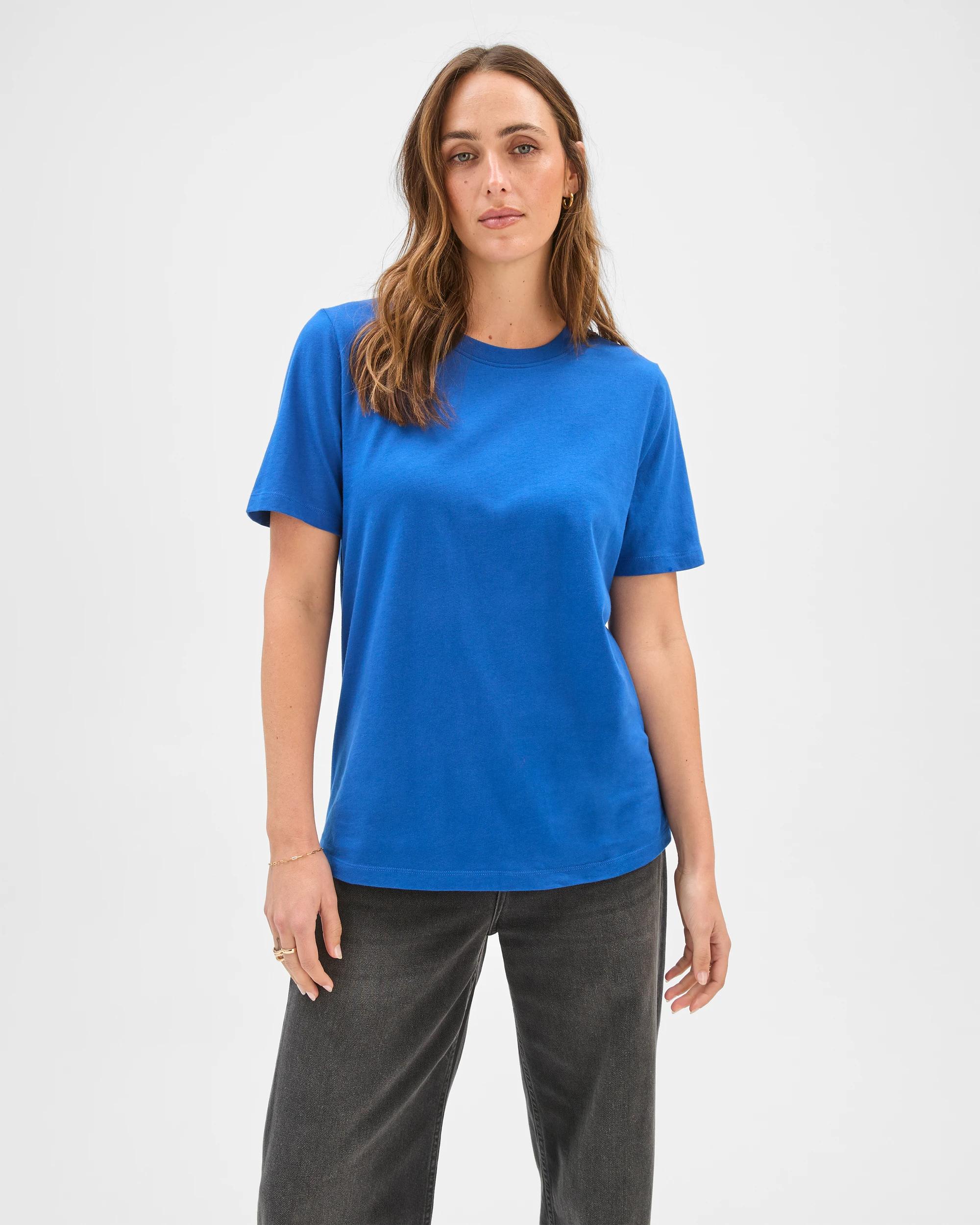 3 Target Australian Cotton Classic T-Shirt DEEP OCEAN, 3 of 6