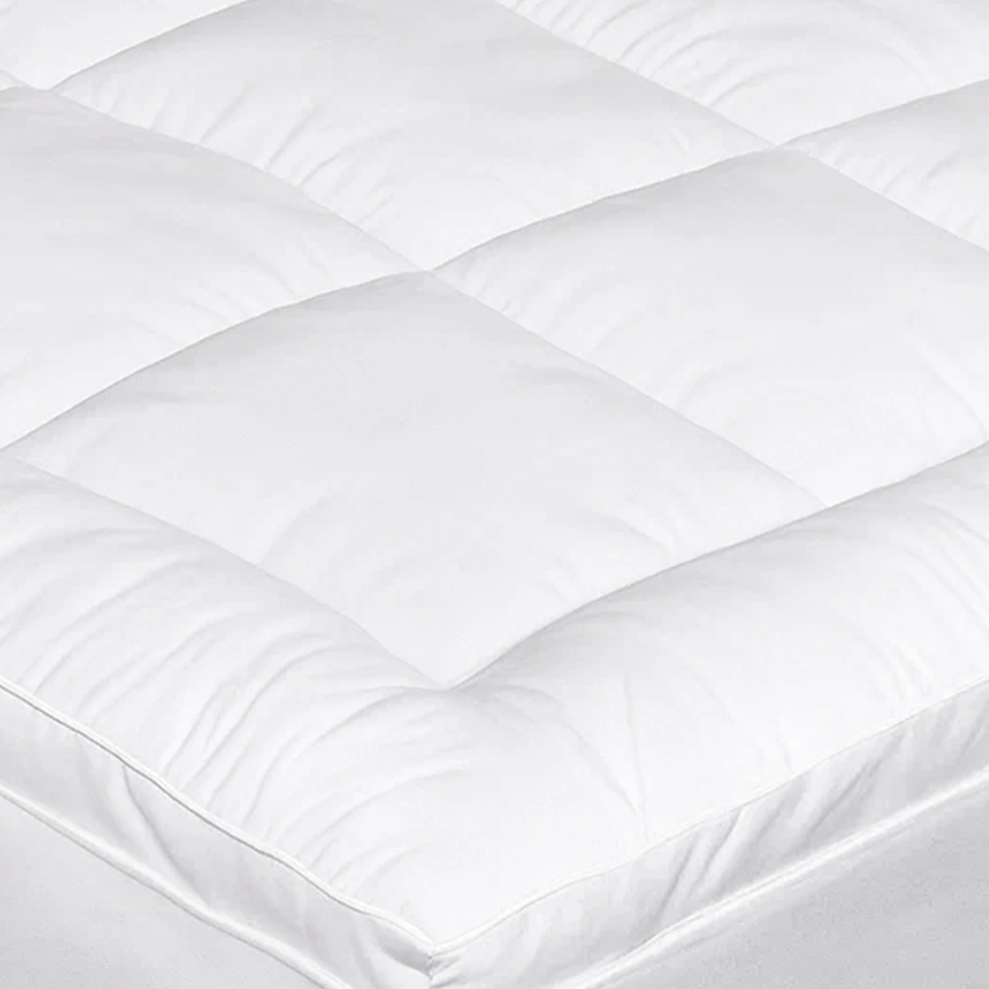 4 Dreamz Bedding Mattress Topper Pillowtop Cover Protector Machine Washable Single, 4 of 9