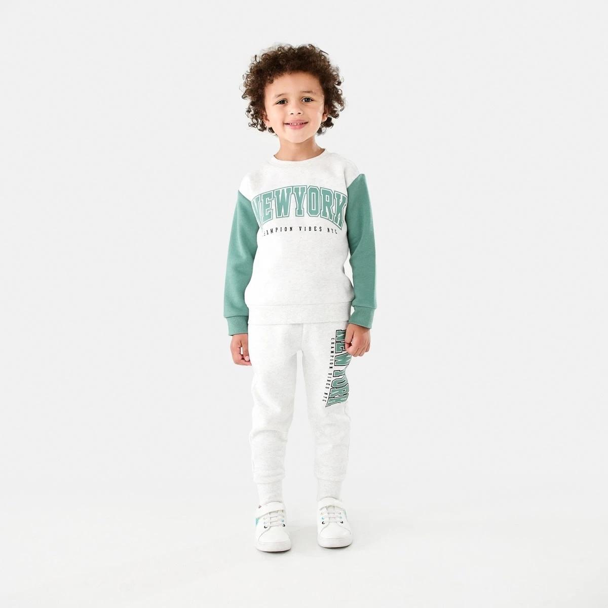 5 Print Crew Neck Sweatshirt Wht Newyor, 5 of 8