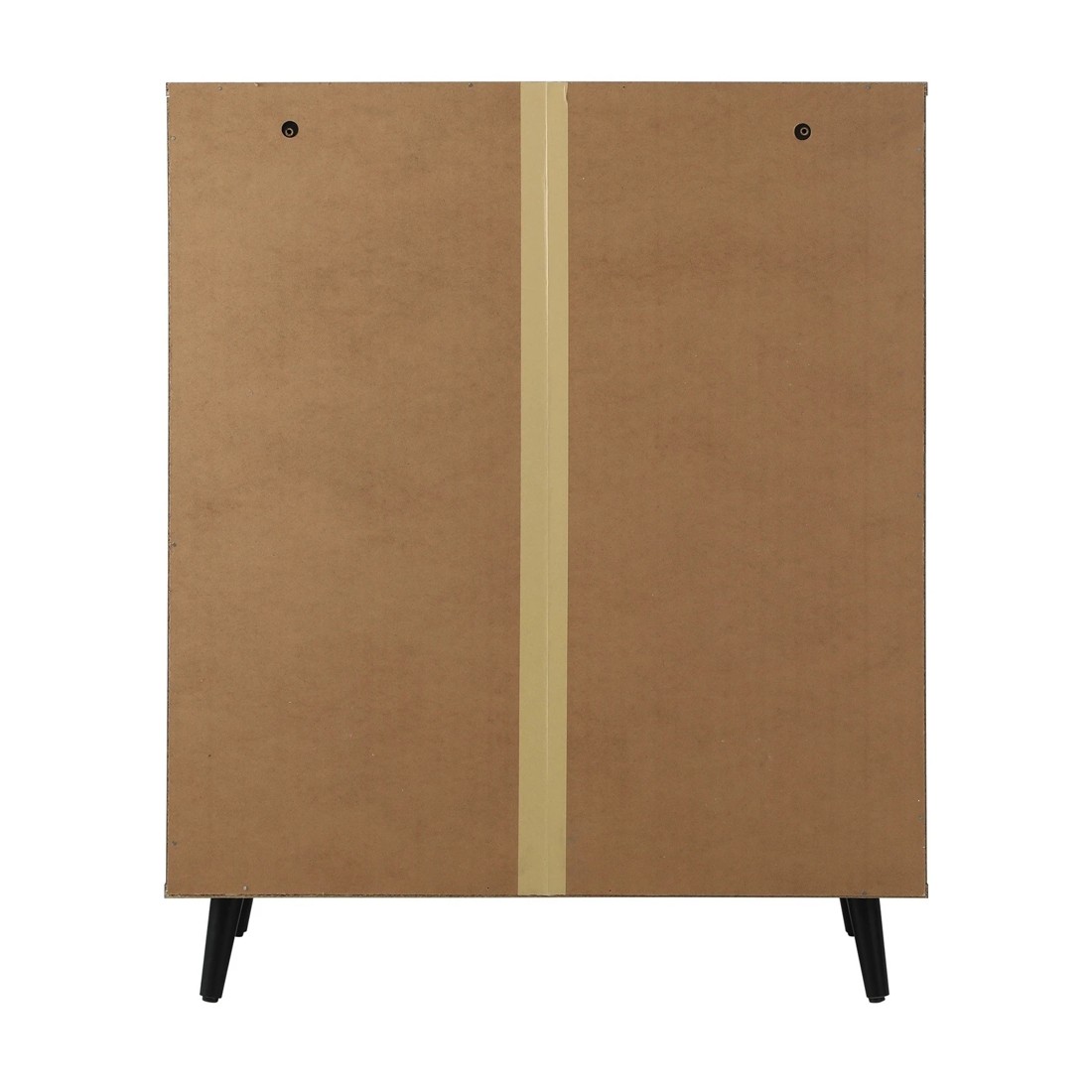 8 Oikiture Sideboard Buffet Fluted Door
 - Black, 8 of 10