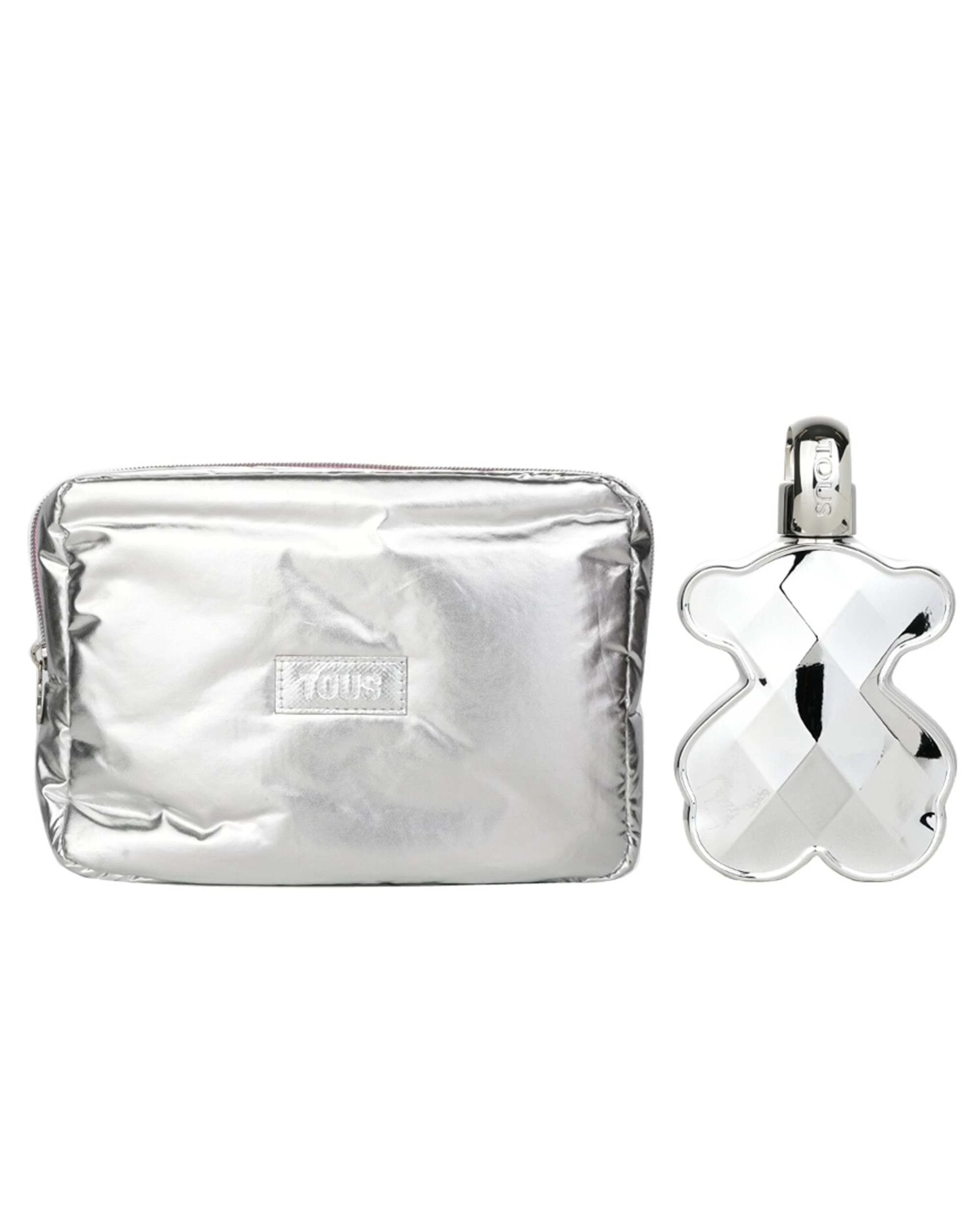 2 Tous Love Me The Silver Parfum Coffert : Eau De Perfum 90ml + Bag 2pcs, 2 of 3