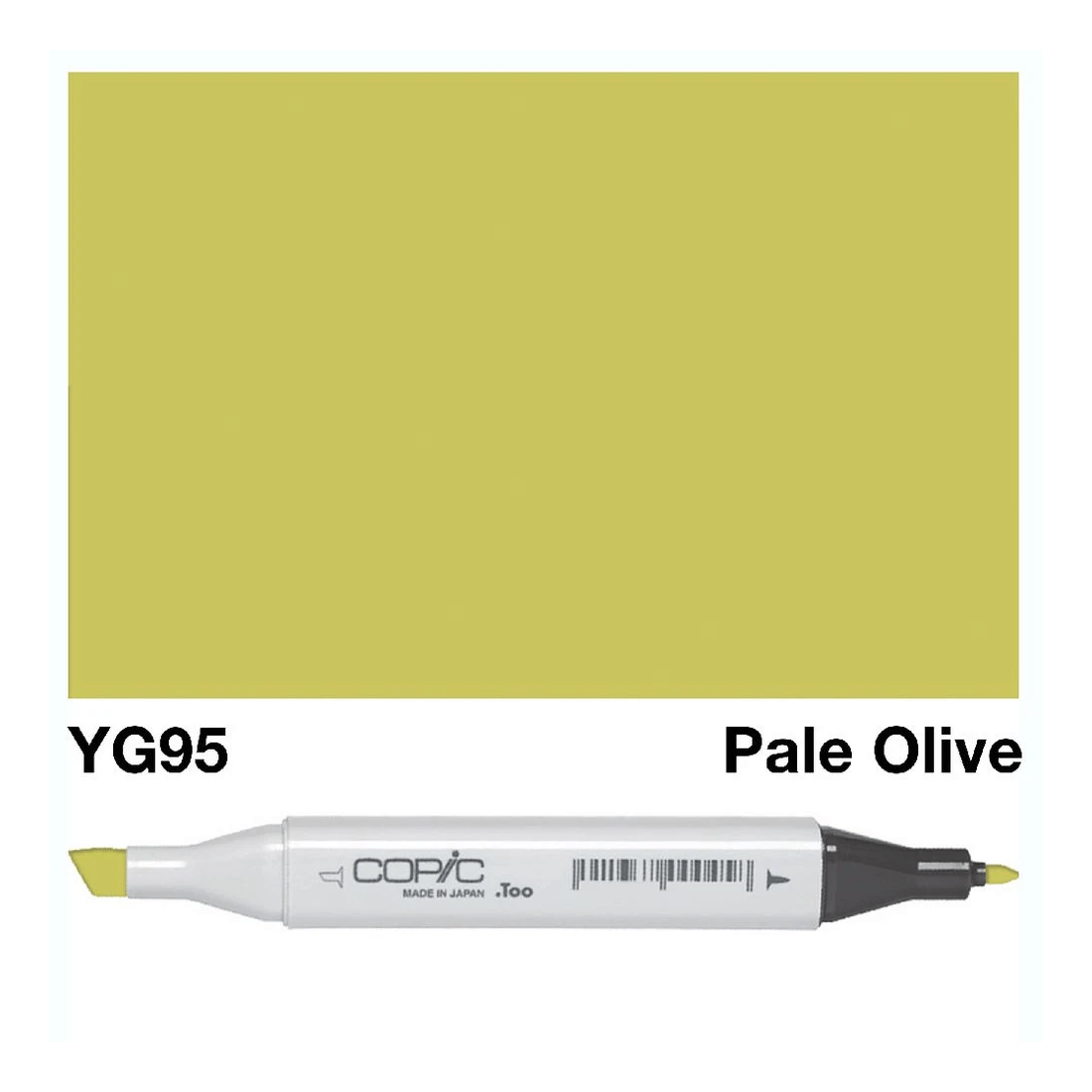 3 Copic Classic Original Dual Nib Marker YG95 Pale Olive, 3 of 3