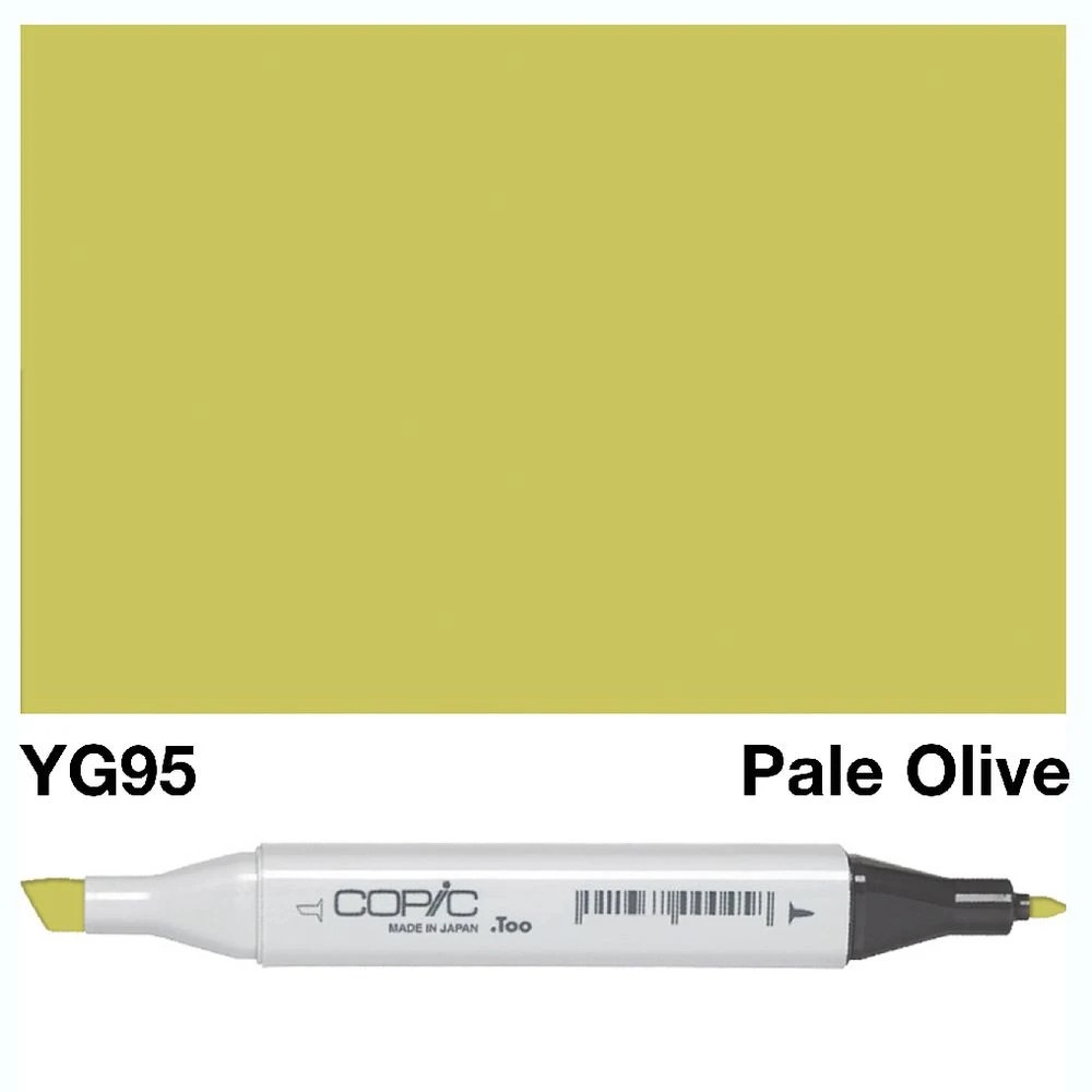 3 Copic Classic Original Dual Nib Marker YG95 Pale Olive, 3 of 3