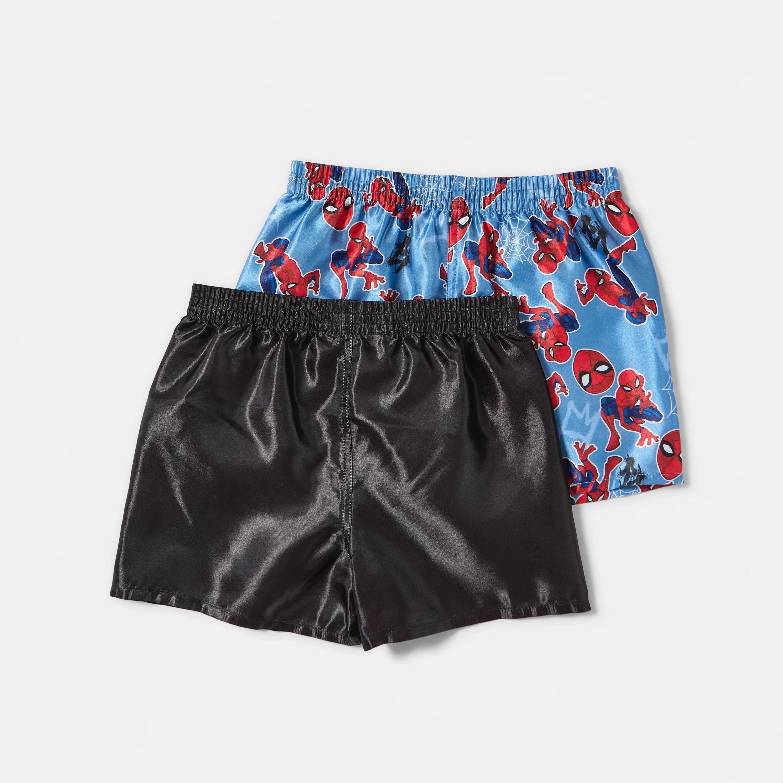 2 2 Pack Spider-Man License Satin Boxers SPIDERMAN, 2 of 4
