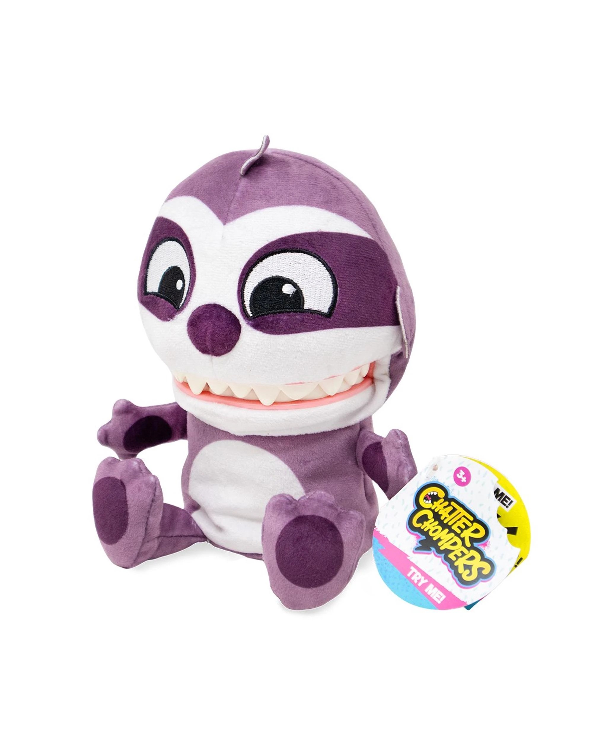 2 Chatter Chompers Sloth Interactive Plush, 2 of 4