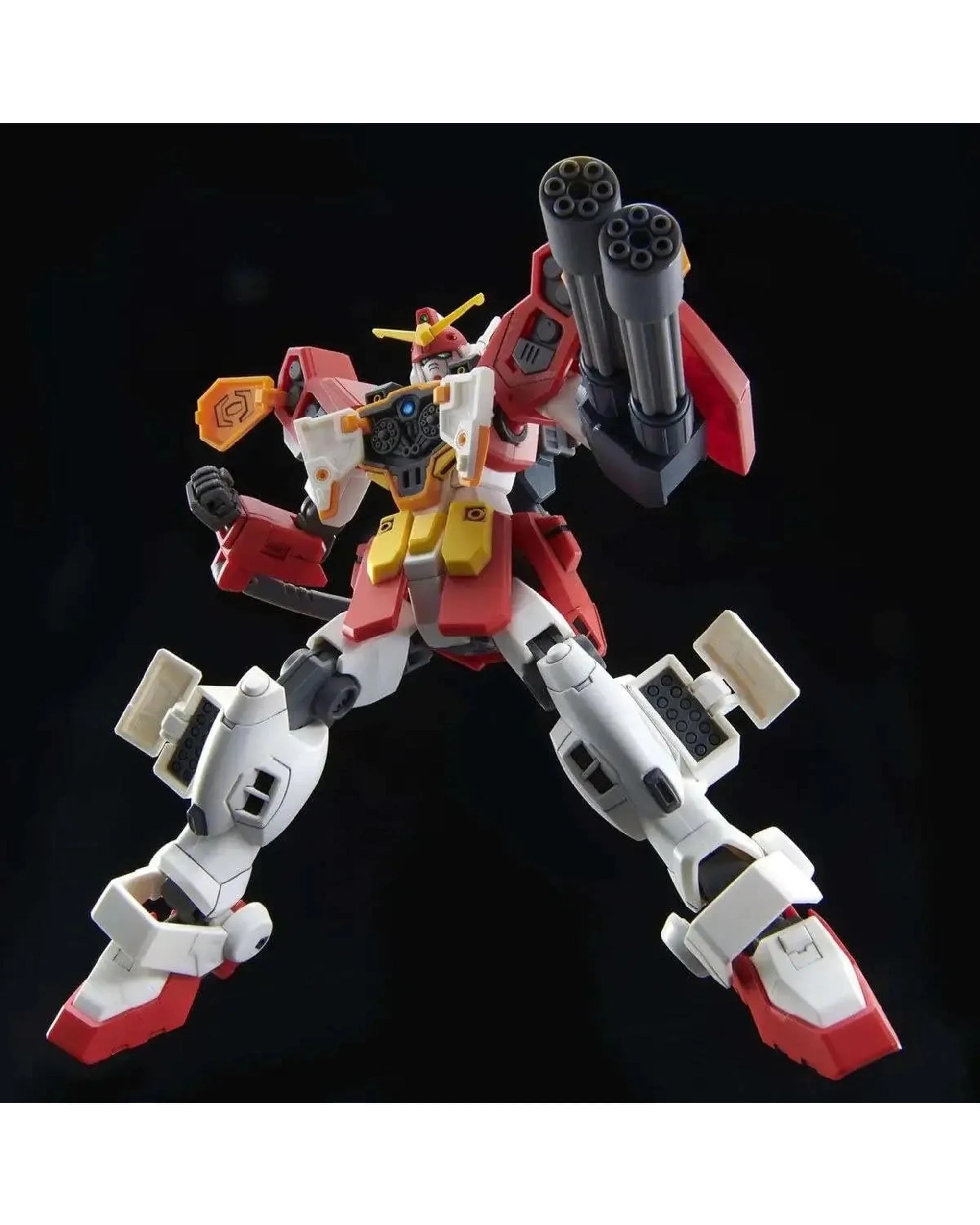 2 Bandai Gundam High Grade Gundam Heavyarms Custom 1/144 Scale Model Kit, 2 of 5