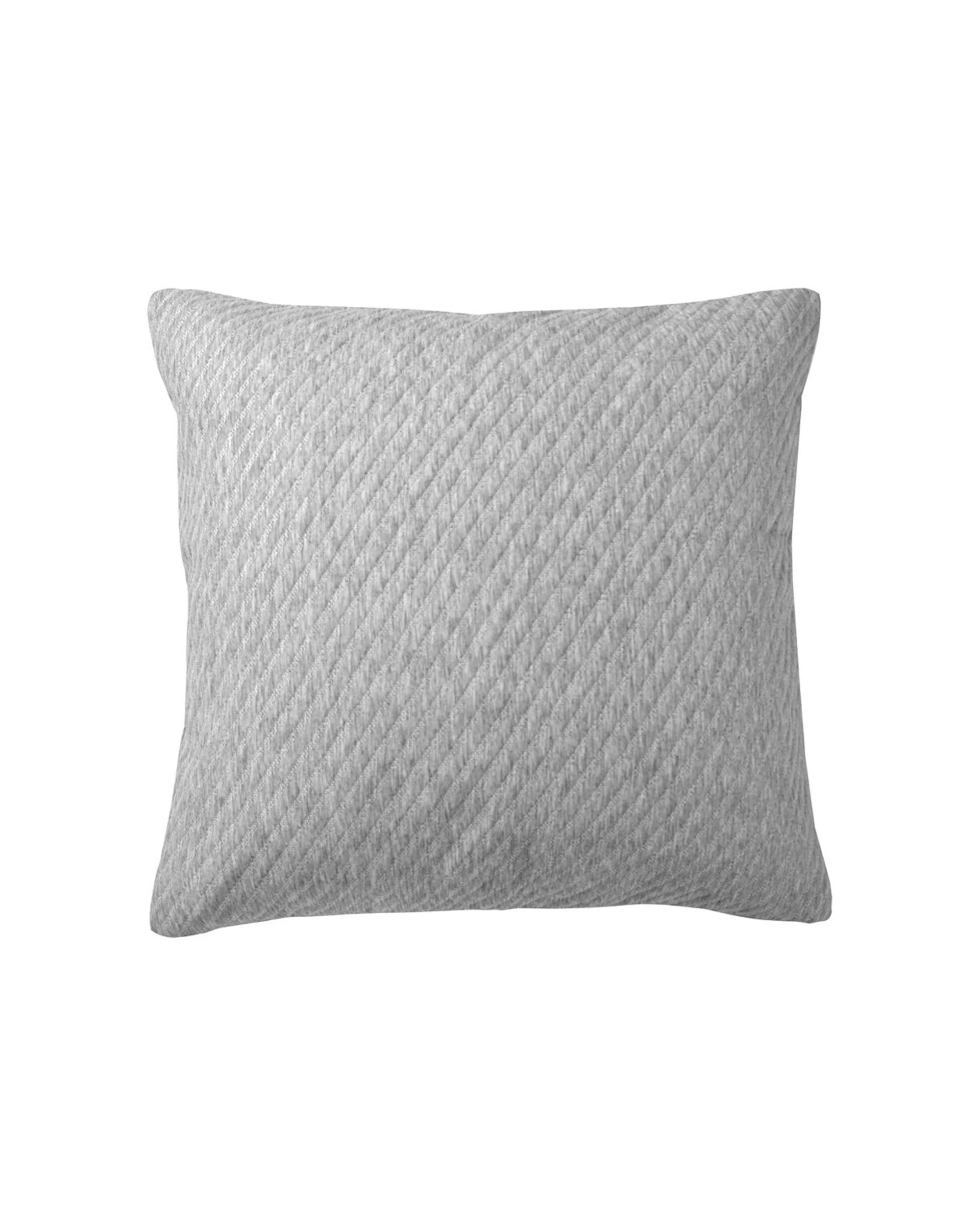 1 Bianca Pesaro Poly Cotton European Pillowcase 65x65cm - Grey, 1 of 1