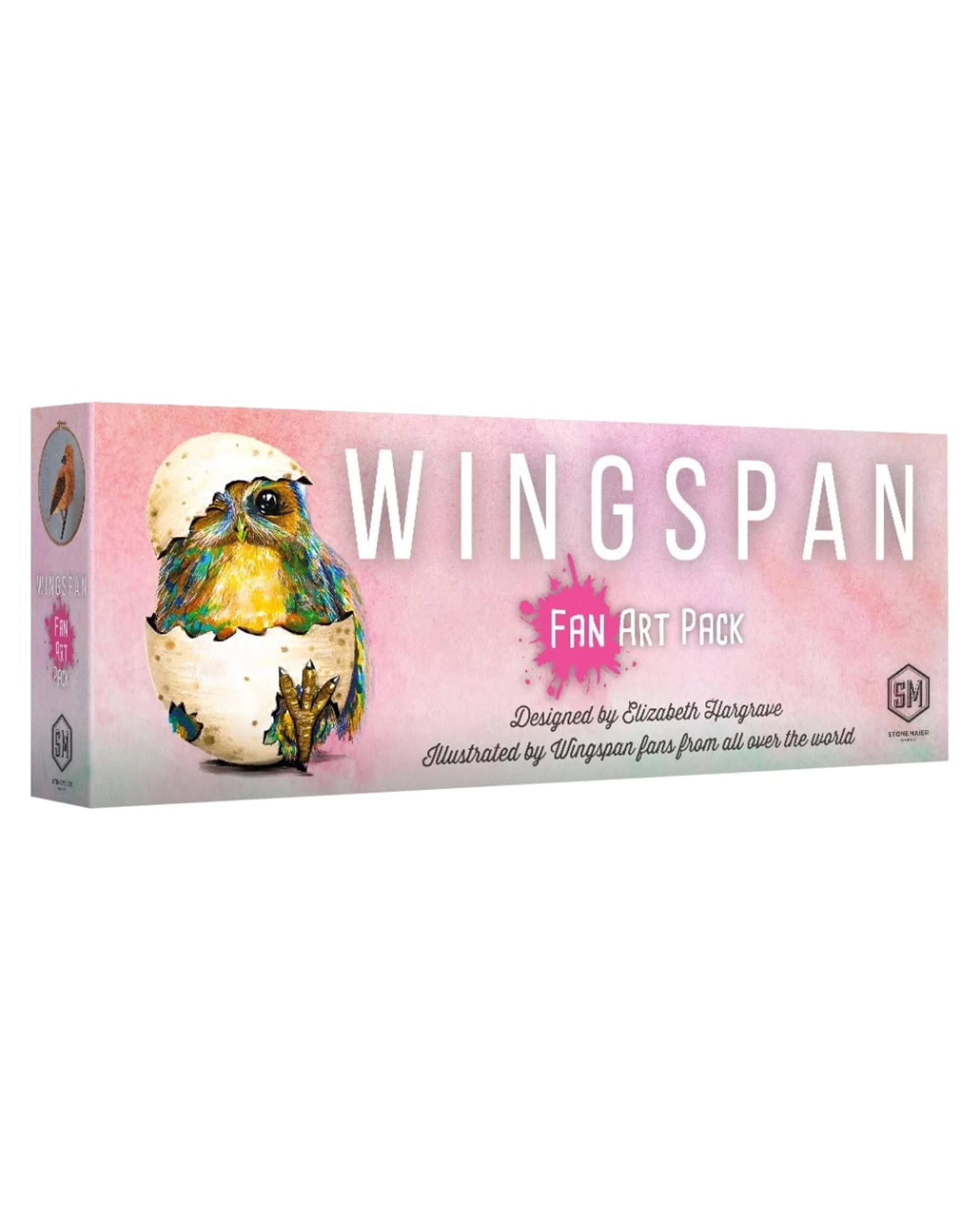 1 Wingspan Fan Art Card Pack Expansion Board Game, 1 of 2