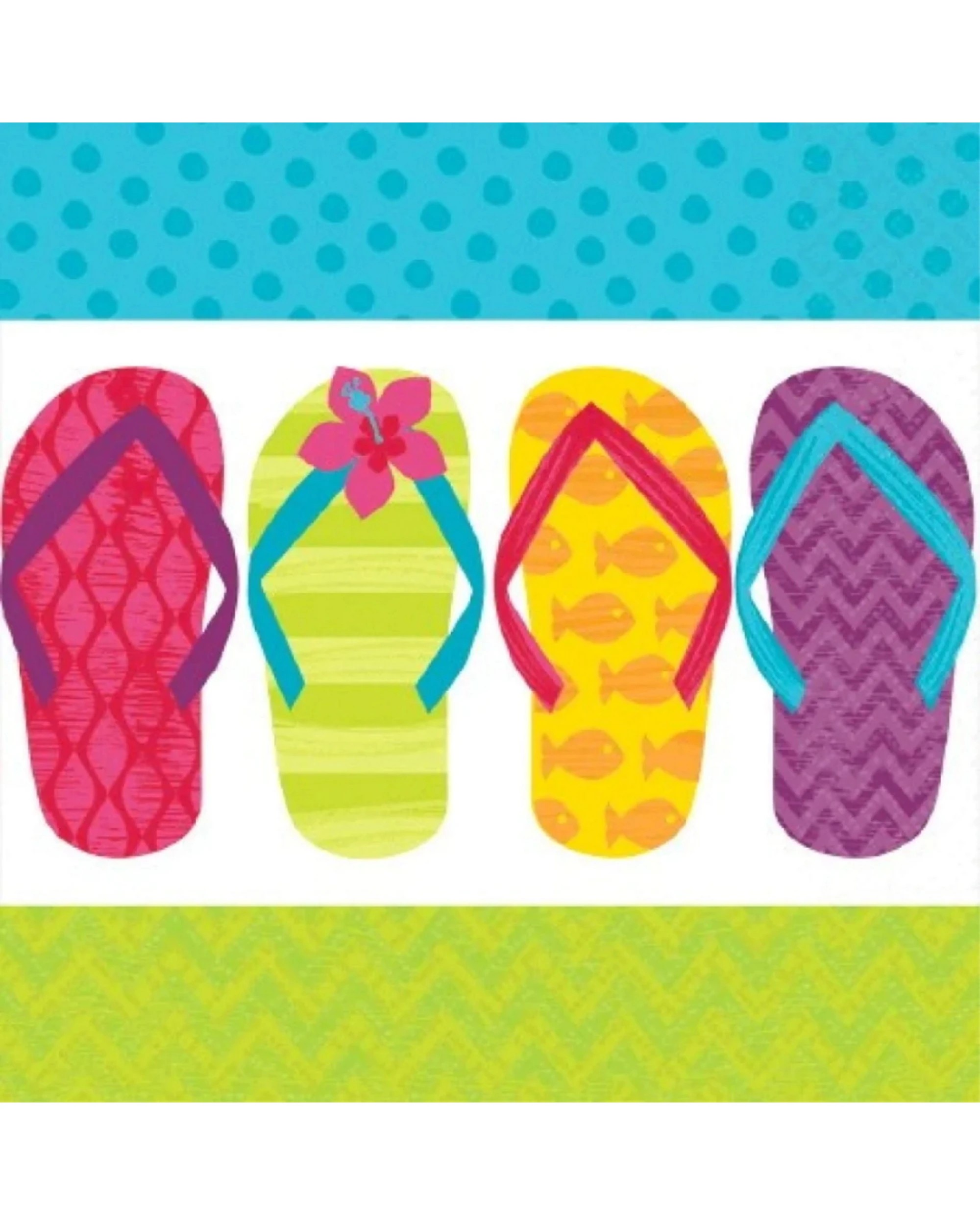 1 Anagram The Flip Side Large Paper Napkins Serviettes Party Pack of 125, 1 of 1