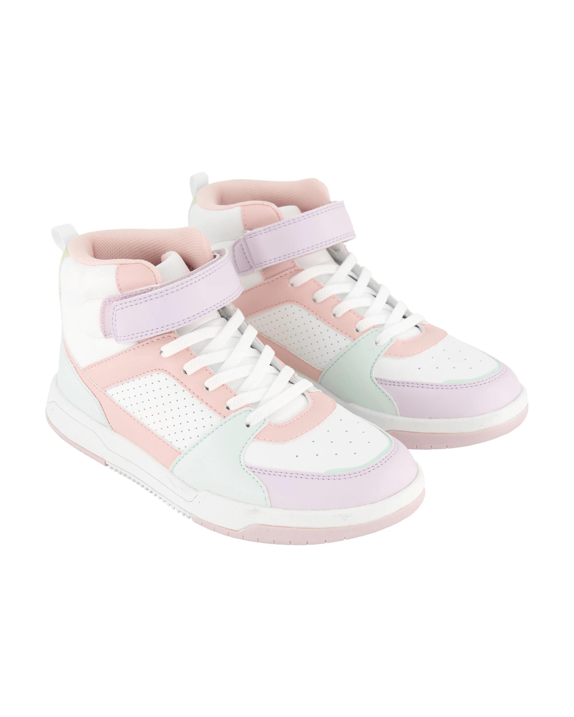 4 Senior High Top Sneakers Pastels, 4 of 5