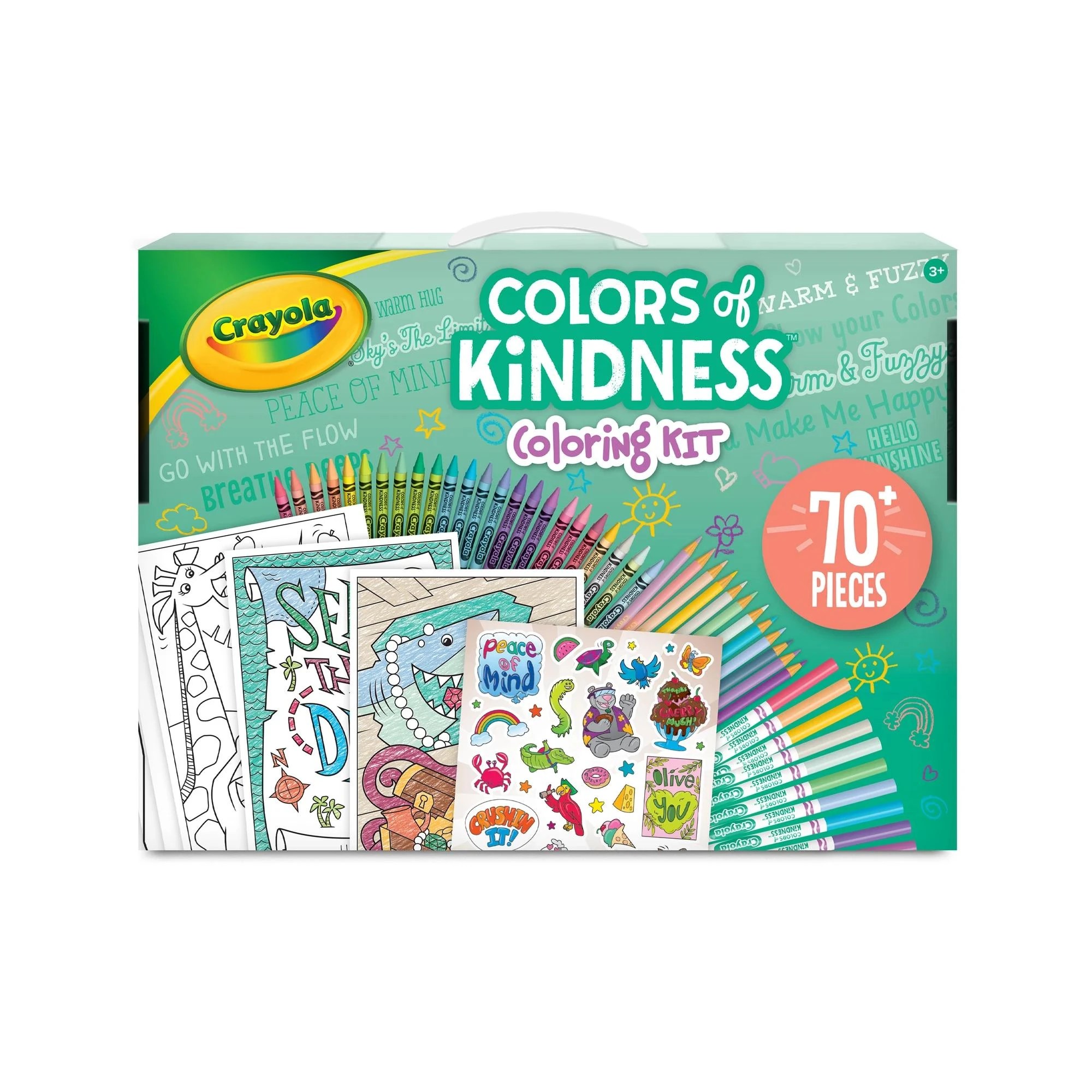 1 Crayola Colours of Kindness Art Kit - Green, 1 of 3