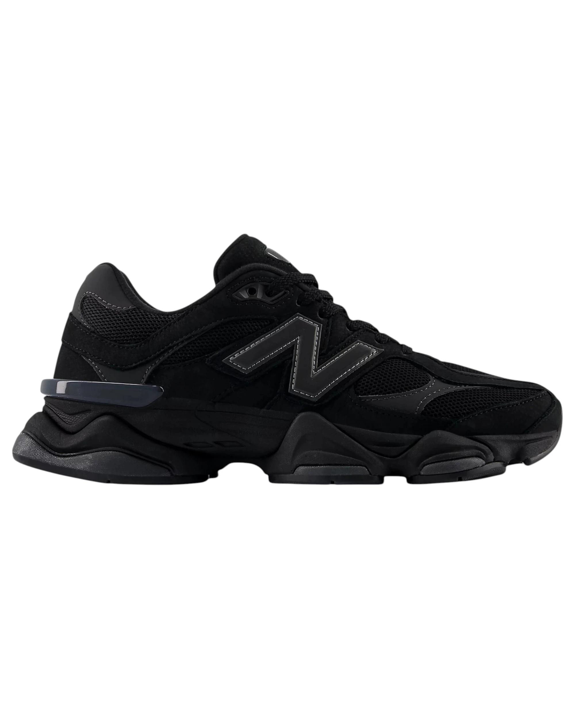1 New Balance Mens 9060 Athletic Shoes BLACK, 1 of 6