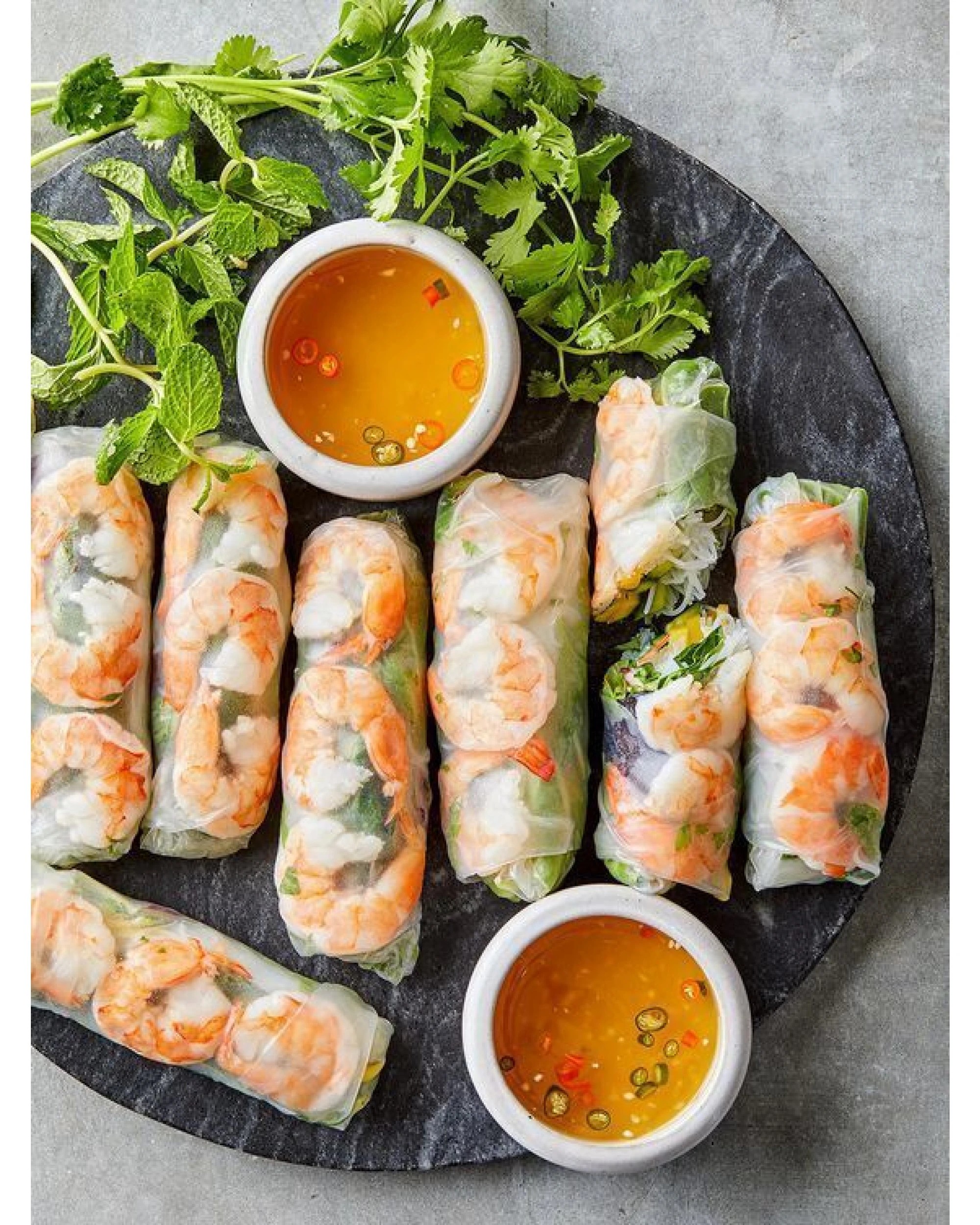 7 BR Home Rice Paper Roll Water Bowl for Vietnamese Cuisine, 7 of 8