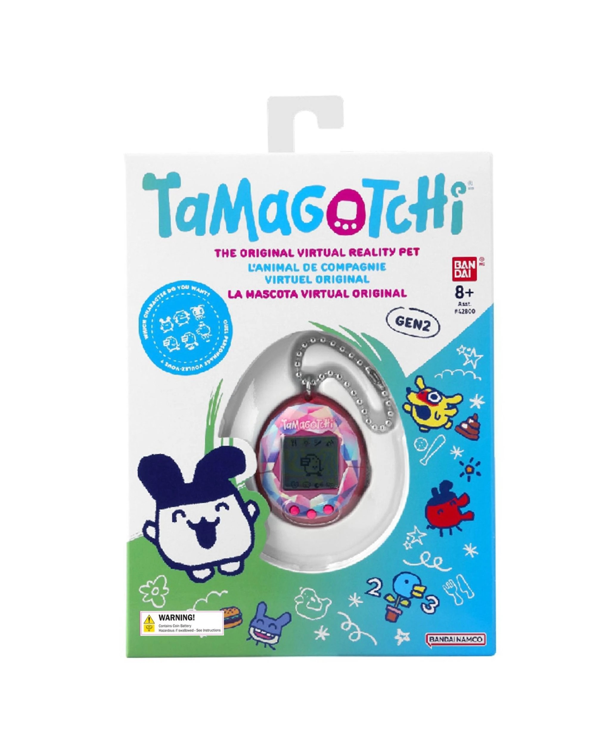 1 Tamagotchi Original Gen 2 - Pink Treasure Jewel, 1 of 4