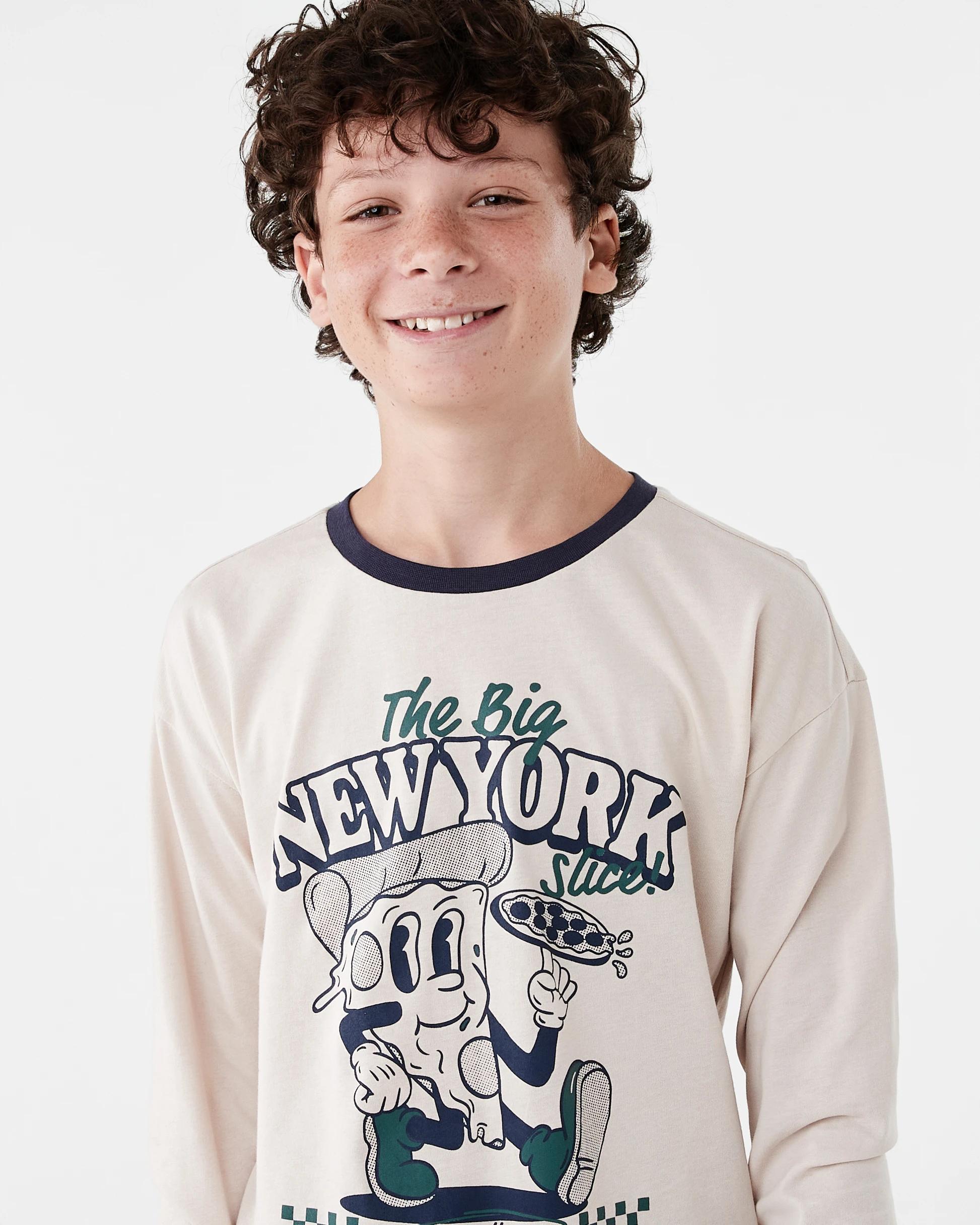 3 Jersey Pyjama Set Bge Slice, 3 of 8