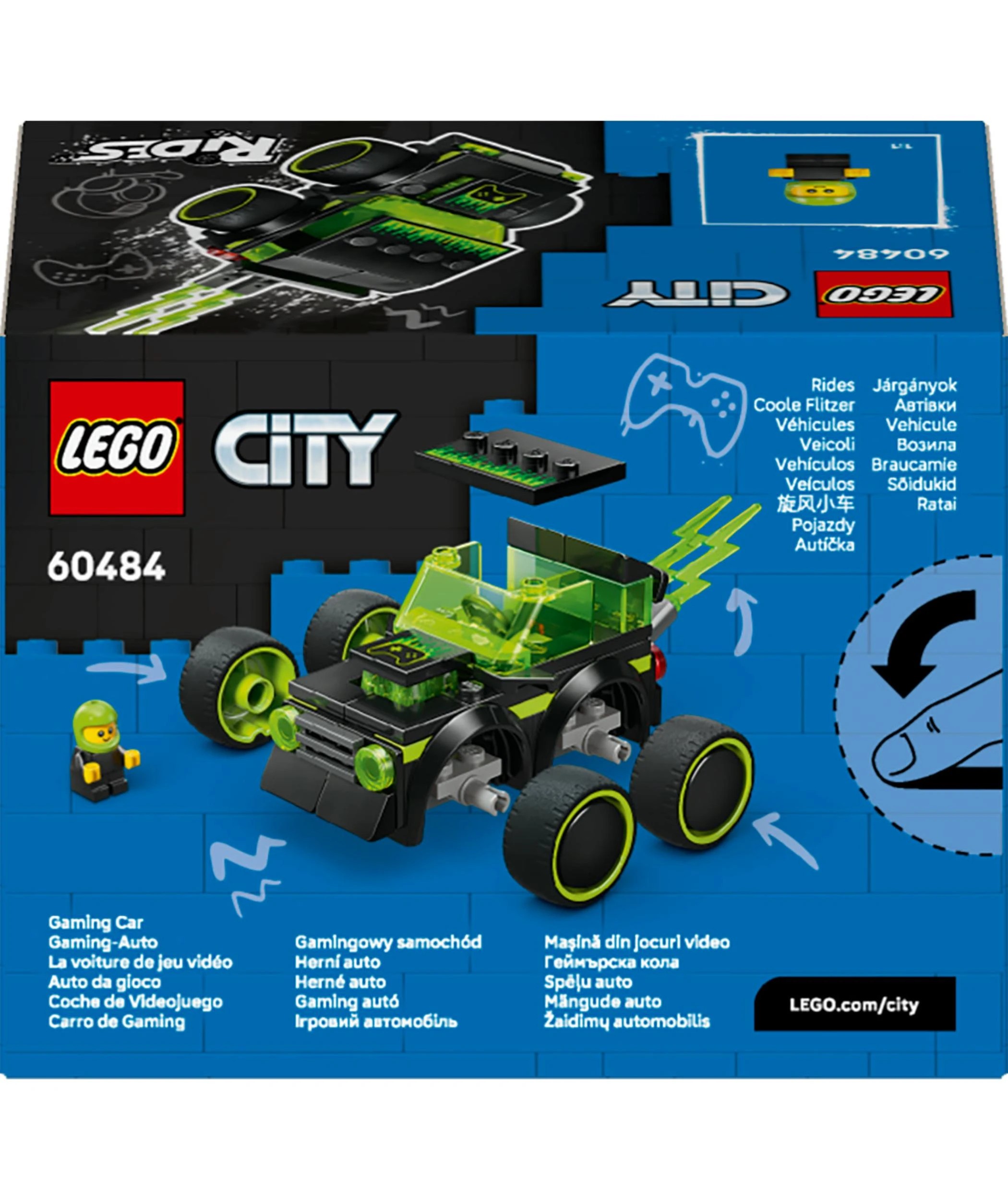 10 LEGO City Rides Gaming Race Car 60484, 10 of 10