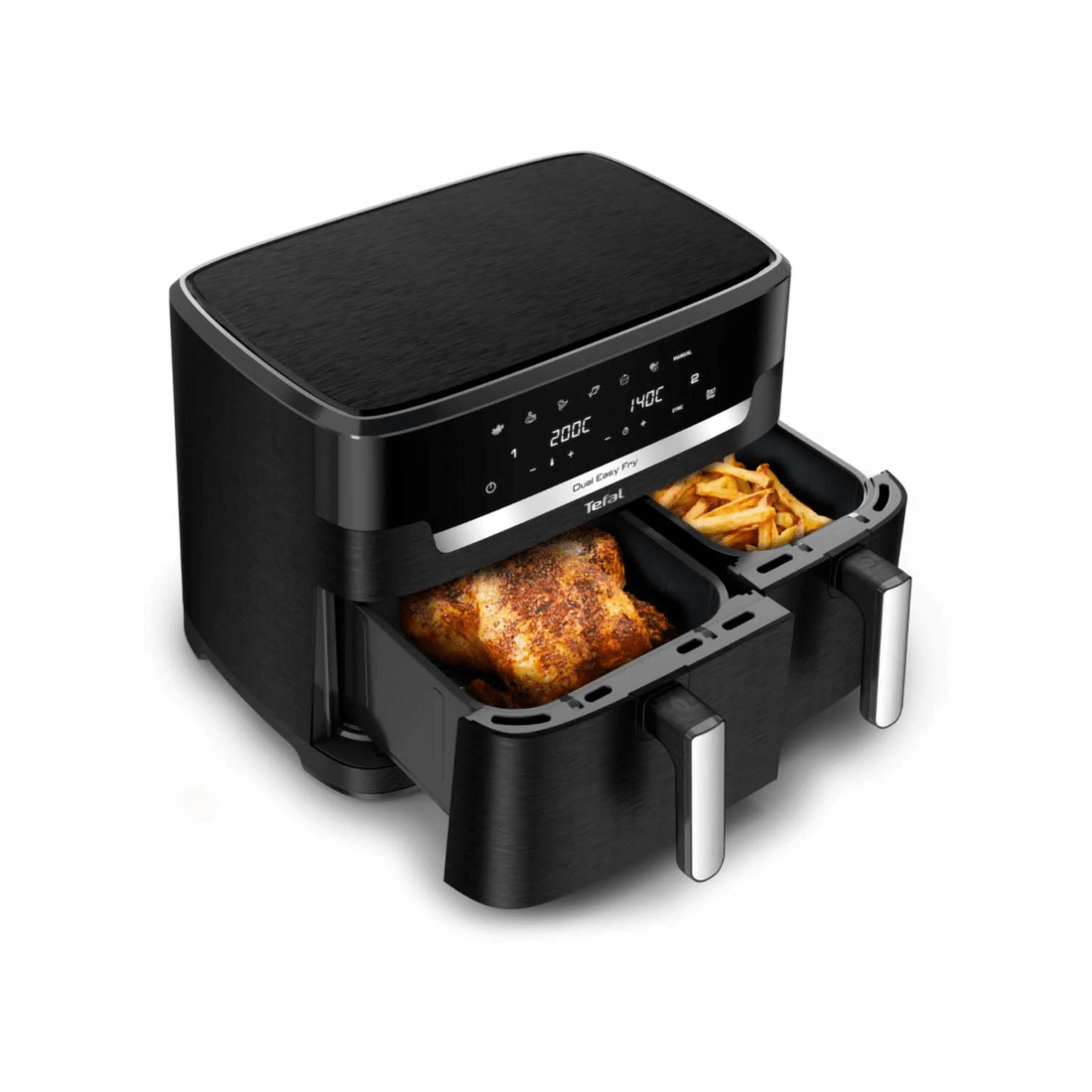2 Tefal 11 Litre XXXL Dual Easy Fry Air Fryer, 2 of 2