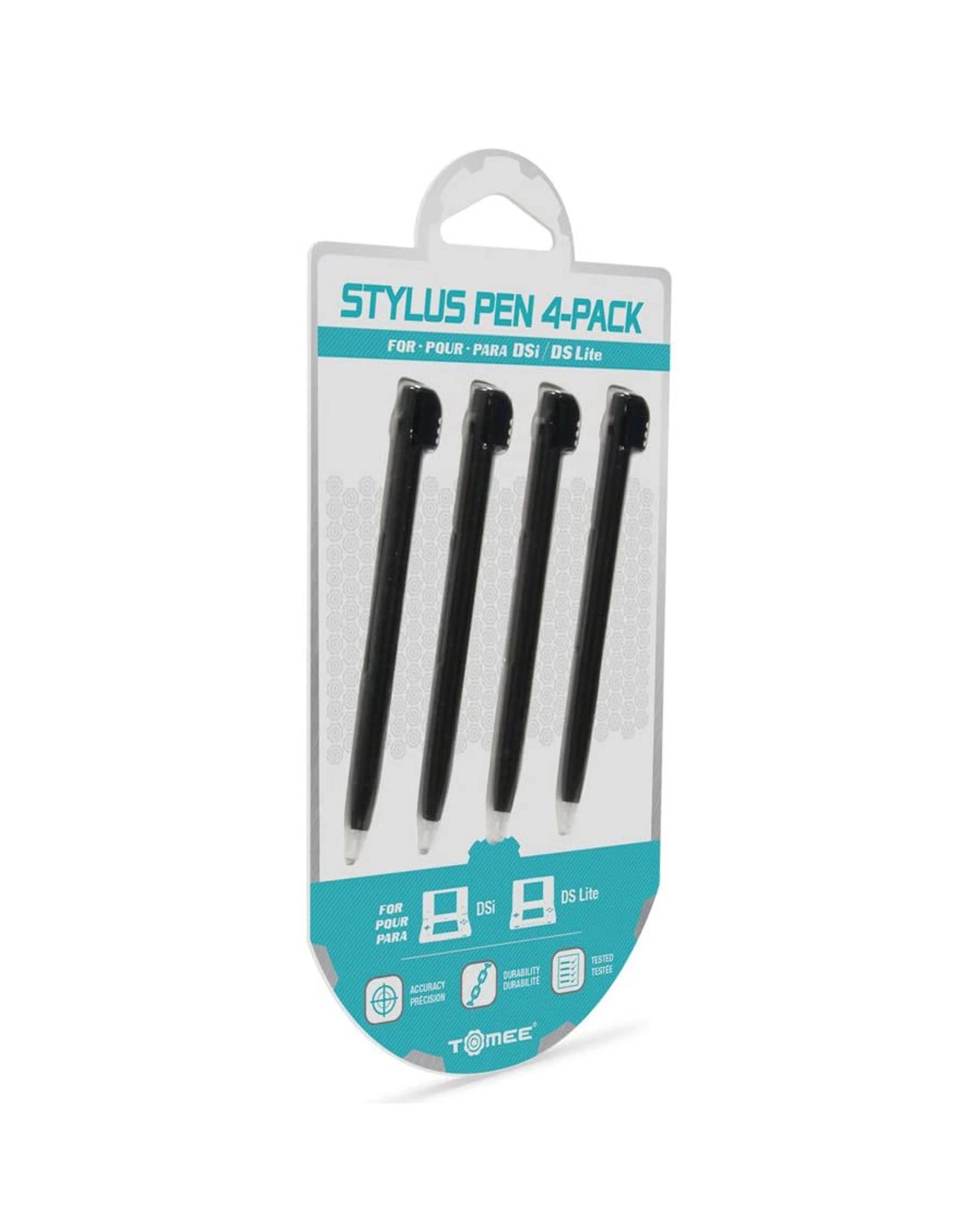 3 Tomee Stylus Pen Set for Nintendo DSi/ Nintendo DS Lite 4-Pack - Black, 3 of 3