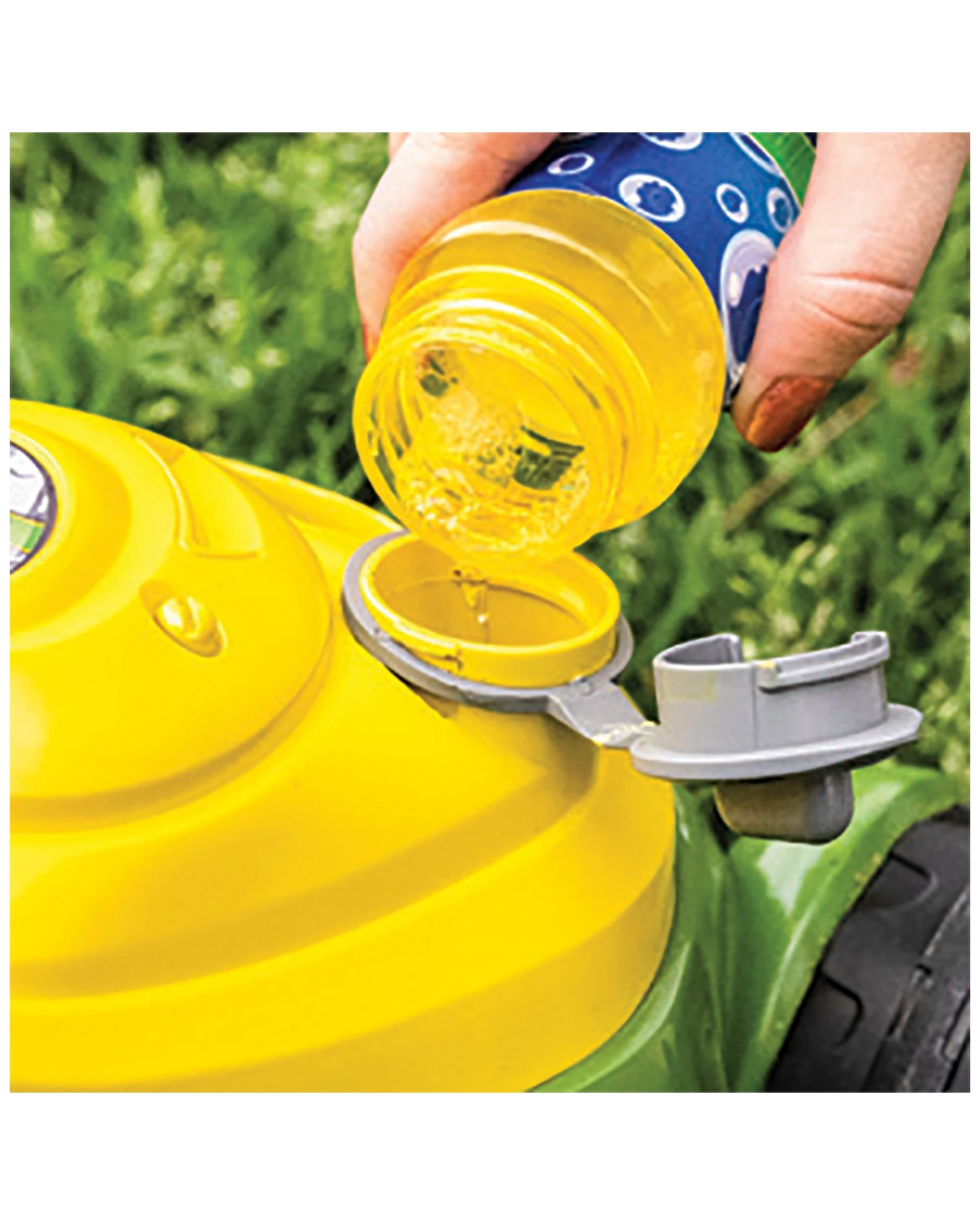 2 John Deere Bubble-n-go Mower With 118ml Bubble Solution Kids Toy 3y Plus - Green, 2 of 4