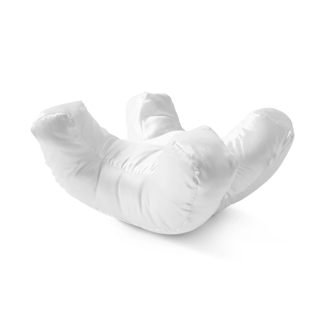 4 Satin Beauty Pillow - White, 4 of 7