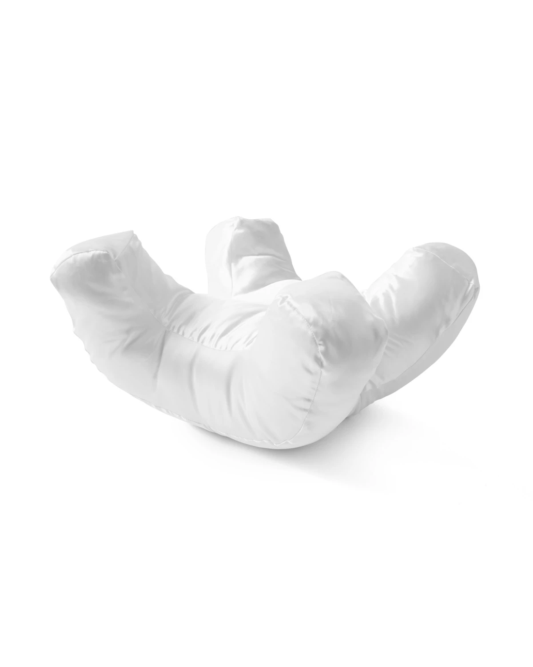 4 Satin Beauty Pillow - White, 4 of 7